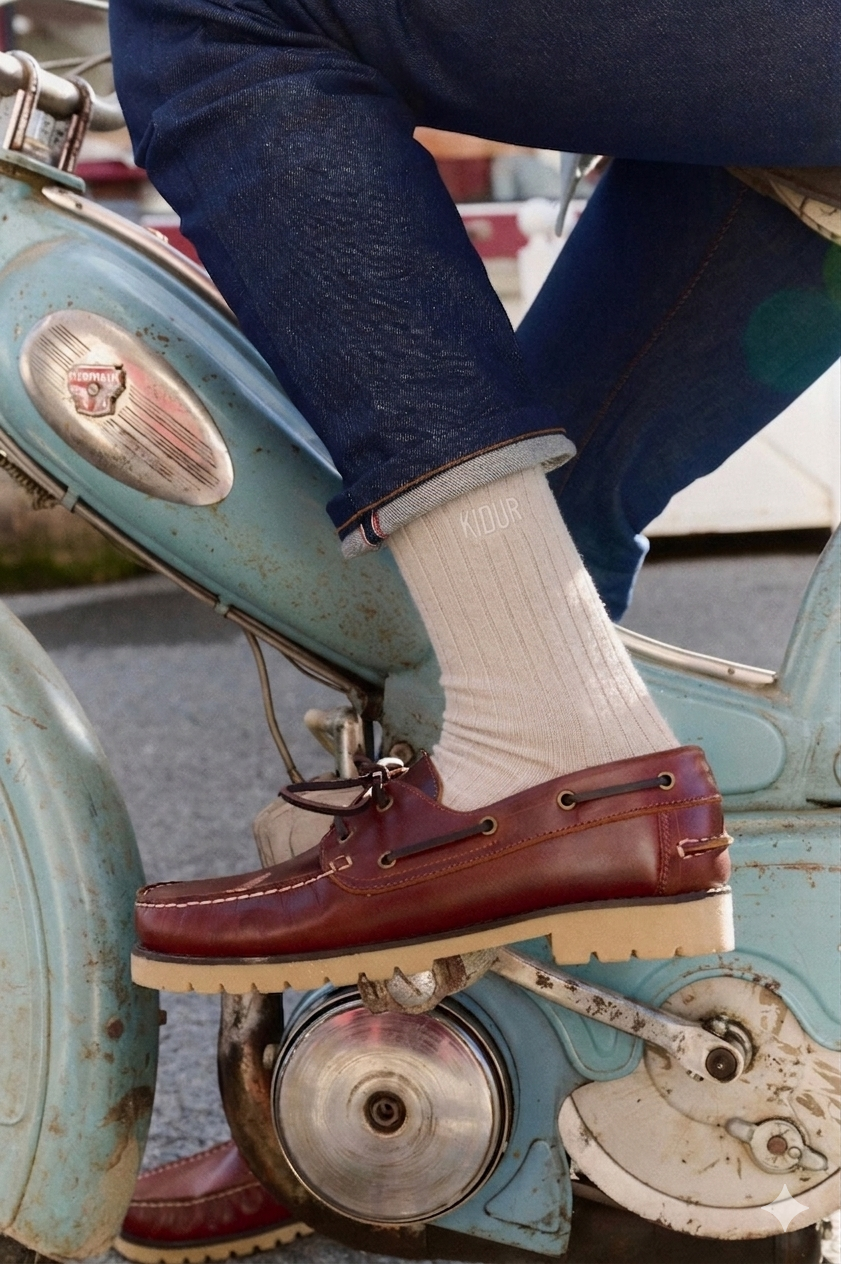 Chaussettes Calcaire KIDUR x BROUSSAUD
