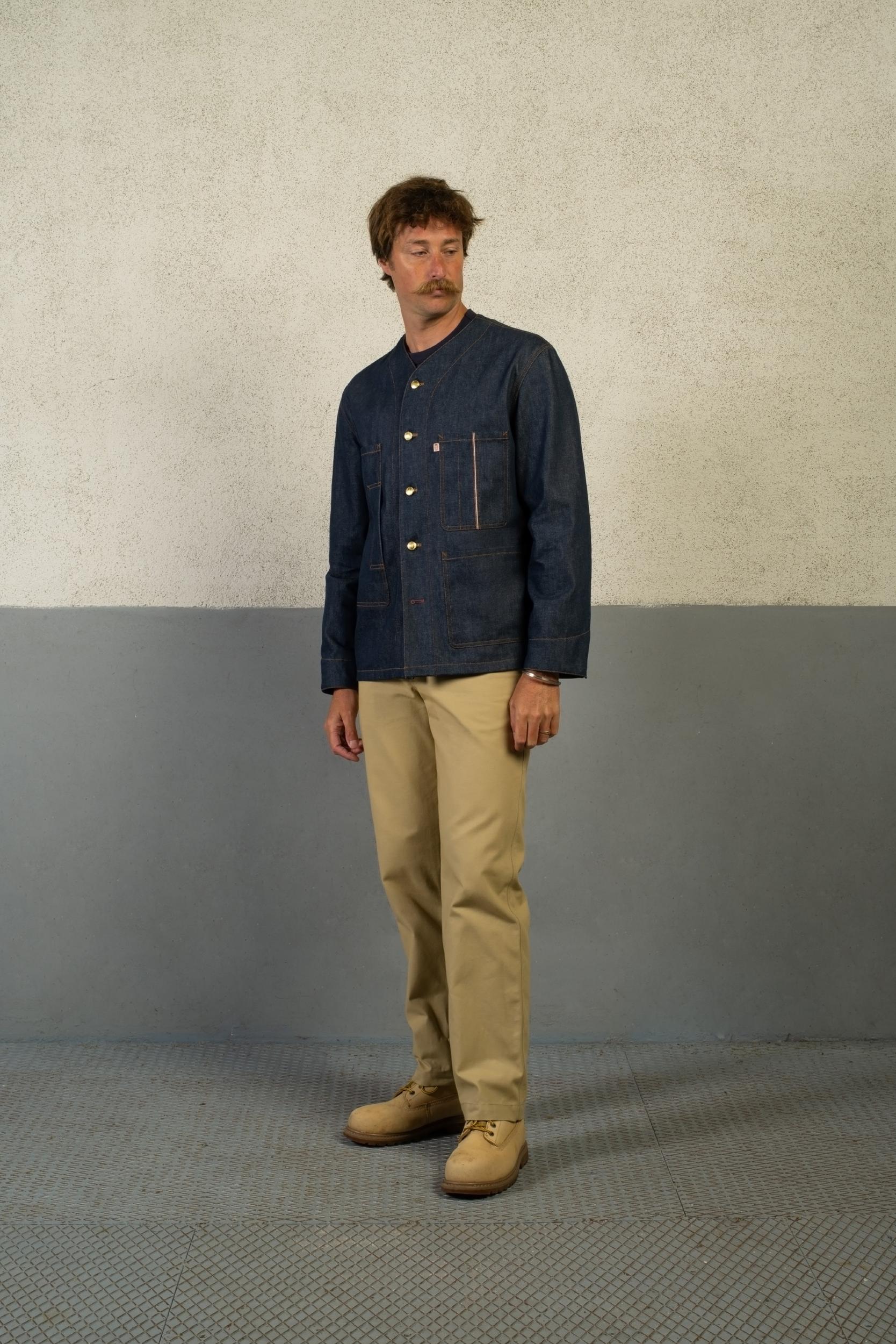 Veste Denim Brut Alfie