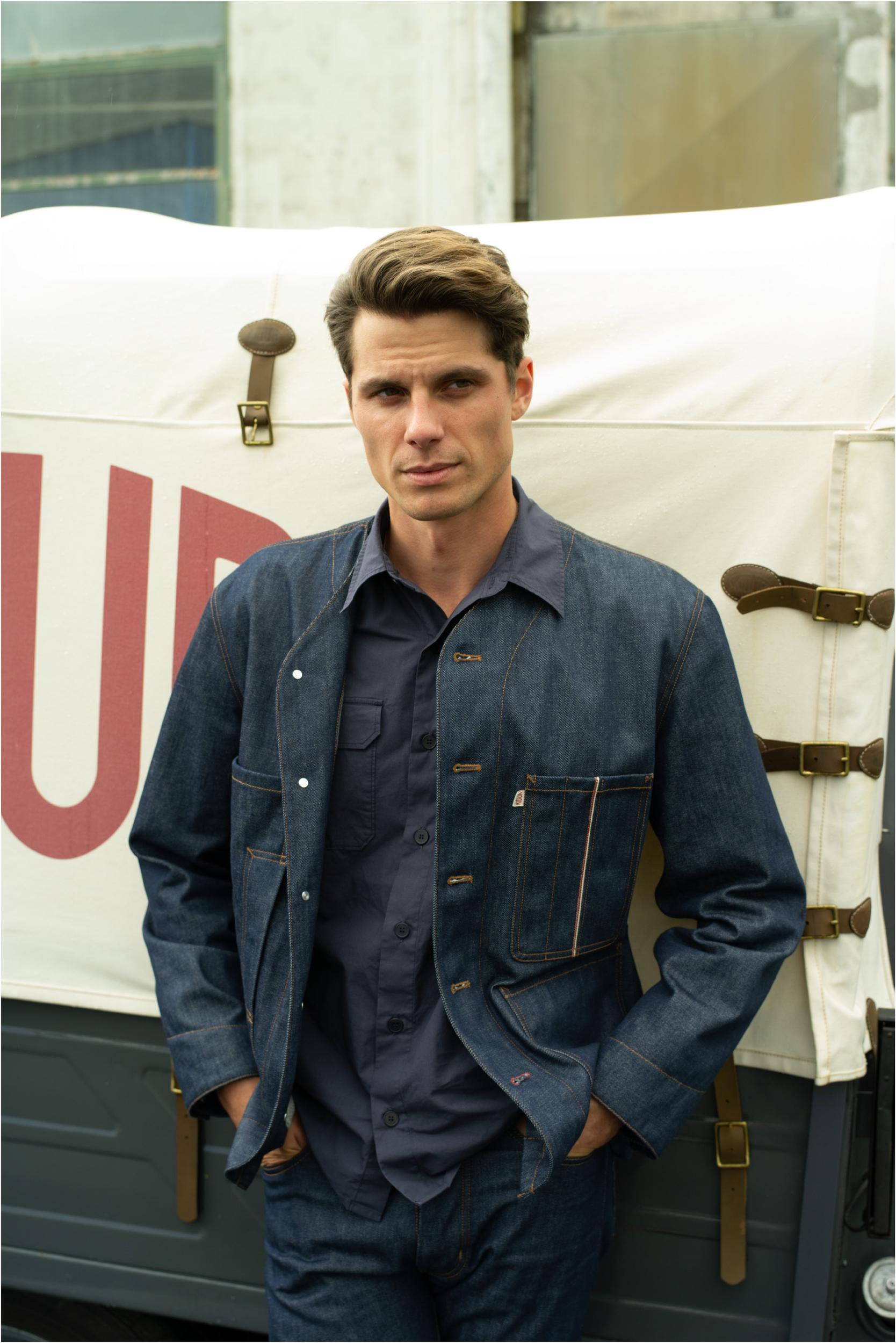 Veste Denim Brut Alfie