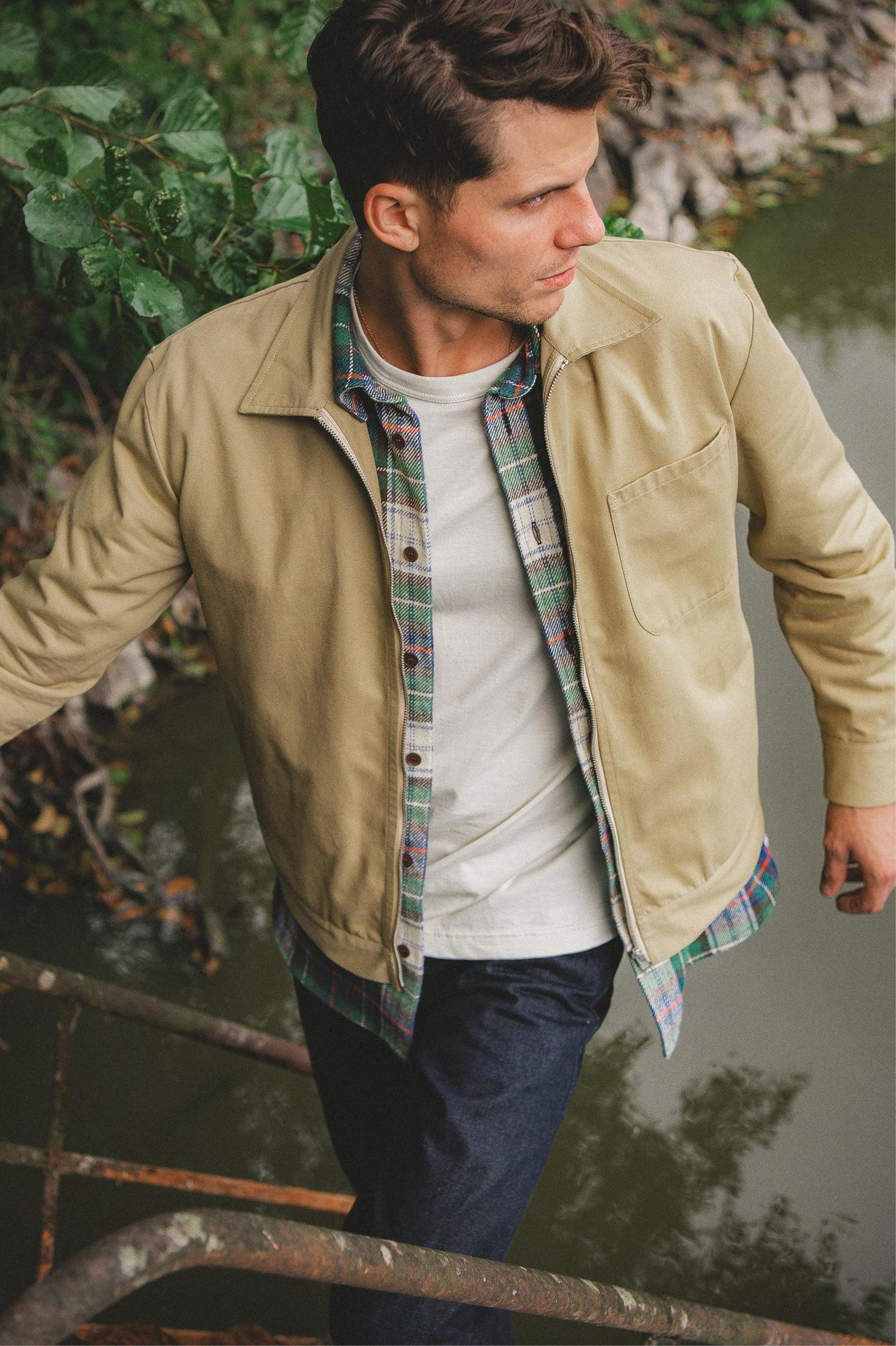 Blouson zippé M.A Lino
