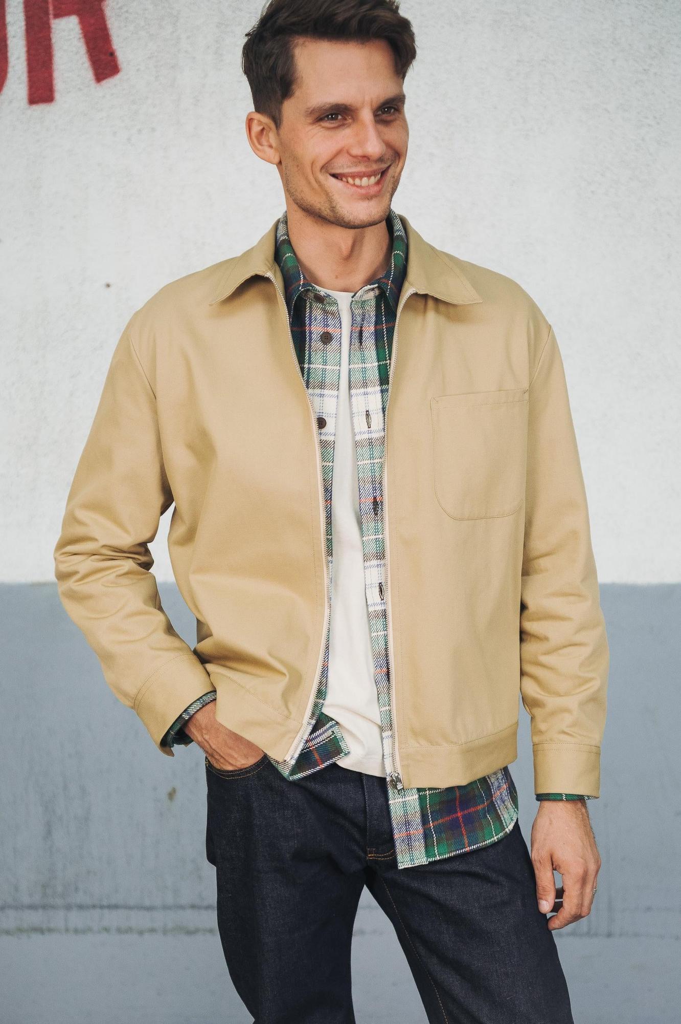 Blouson zippé M.A Lino