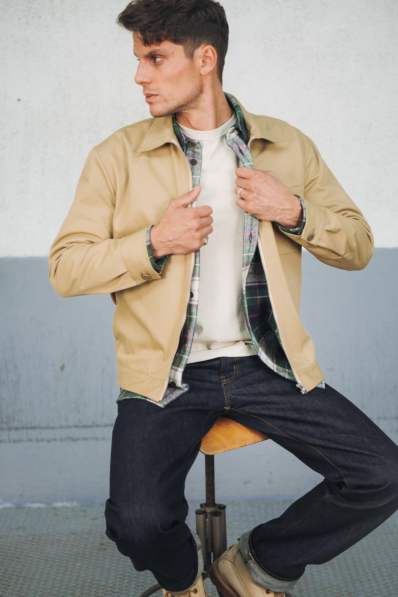 Blouson zippé M.A Lino