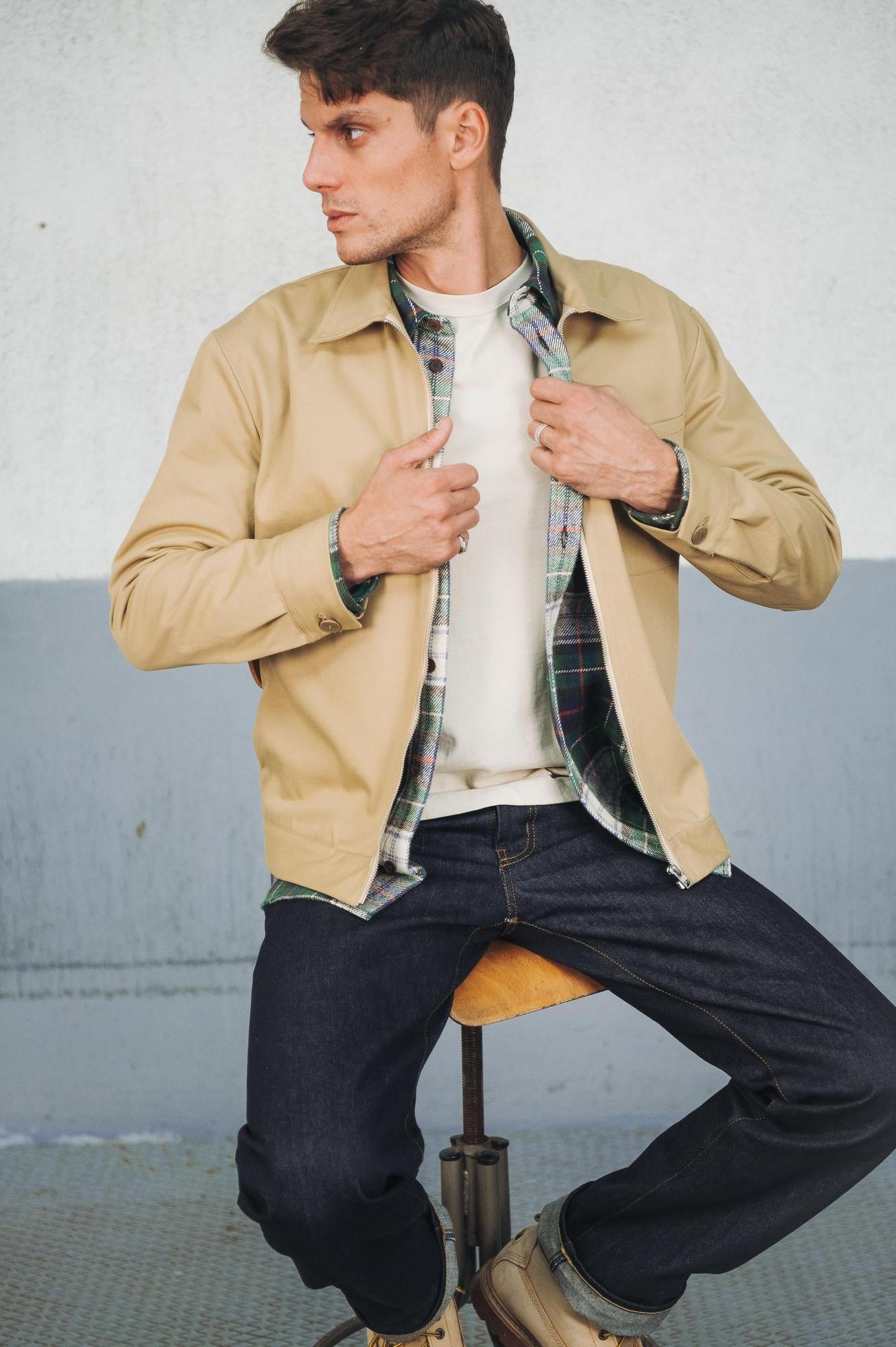 Blouson zippé M.A Lino