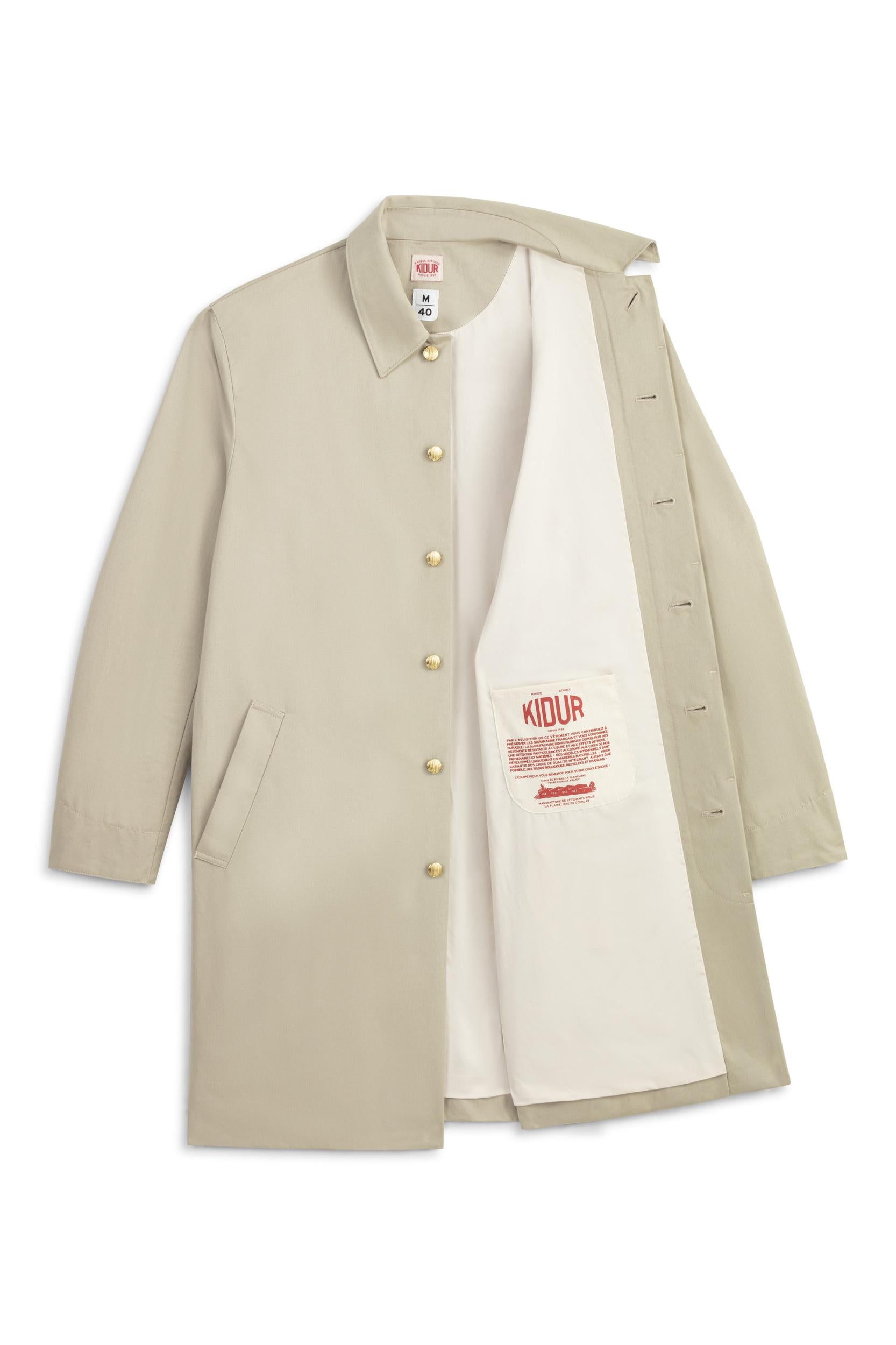 Trench Coat RG Limestone