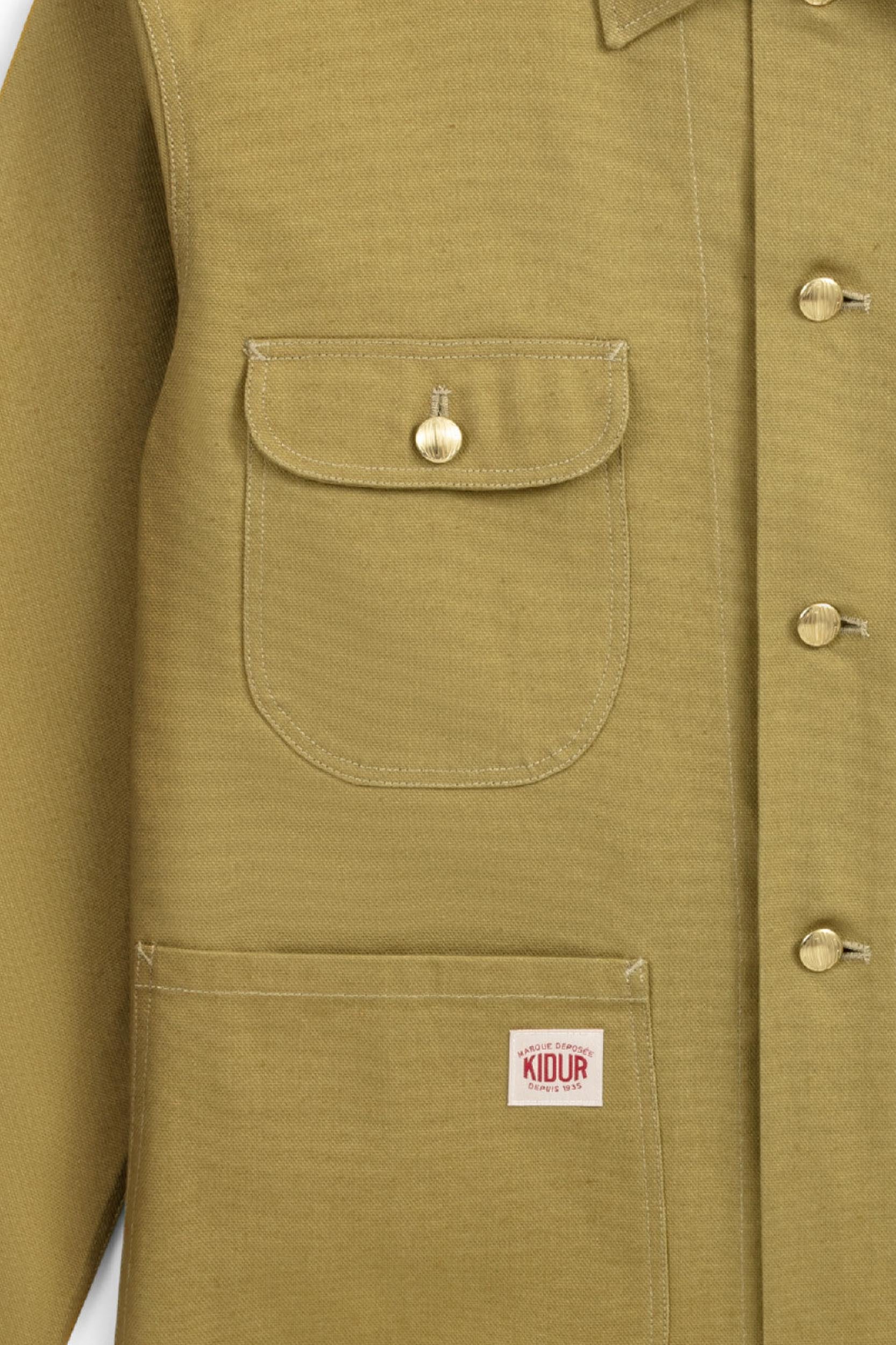 Veste de travail Train Olive