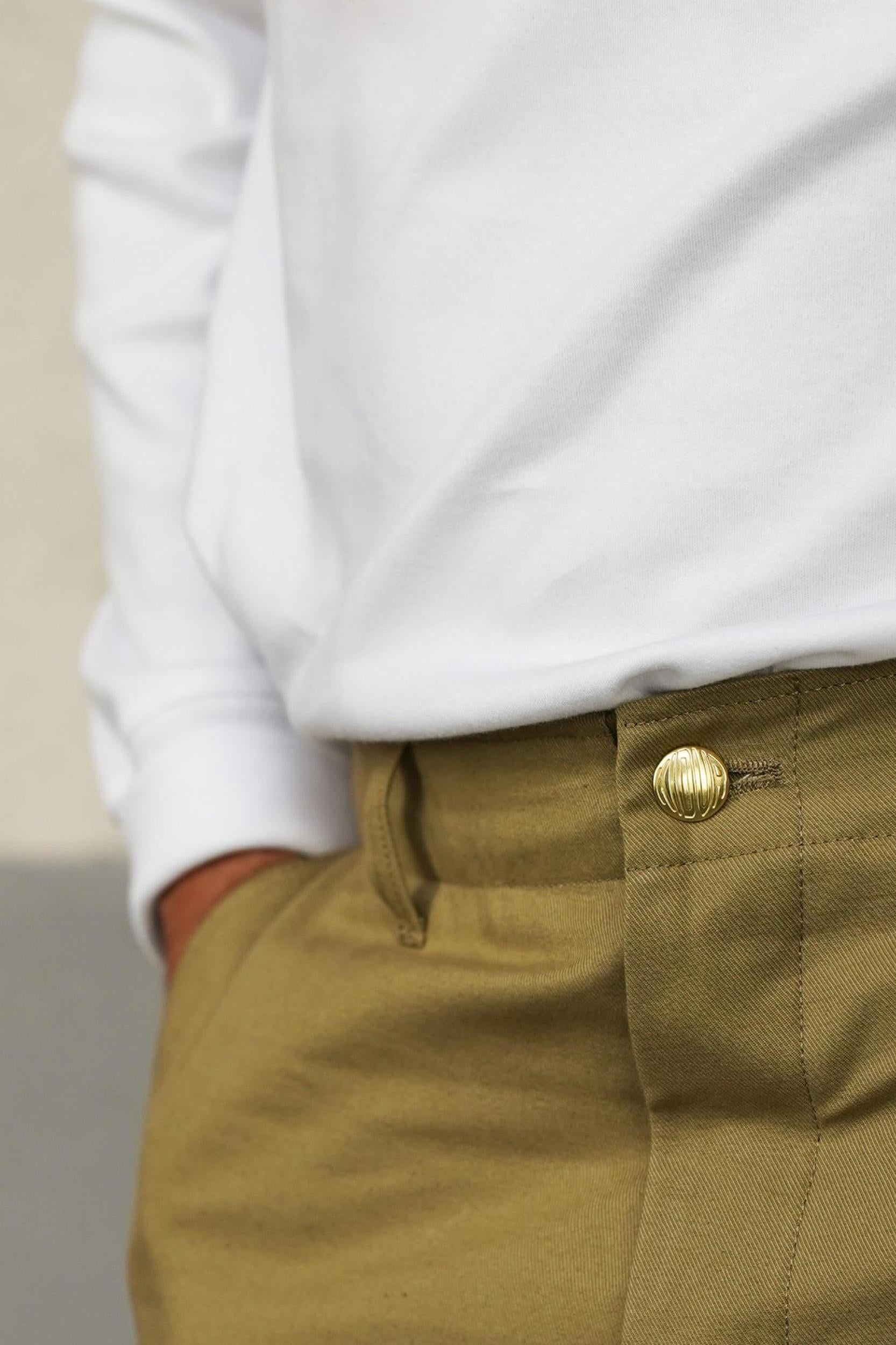 Pantalon Chino Achille Vieux Champagne