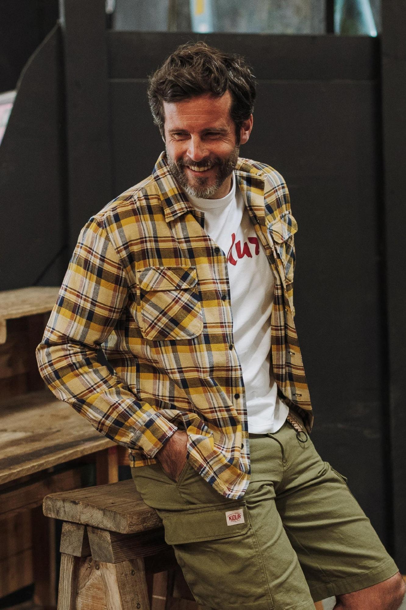 Chemise Camp High Limoncello