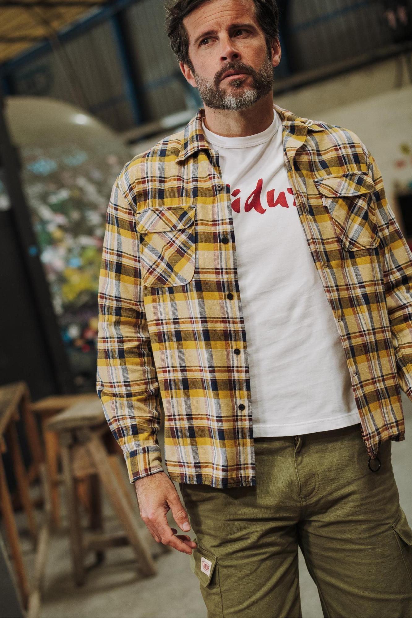 Chemise Camp High Limoncello