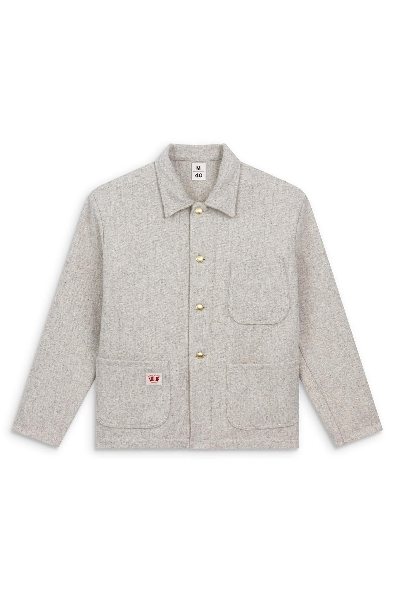 MANTEAU LAINE G.S Galet