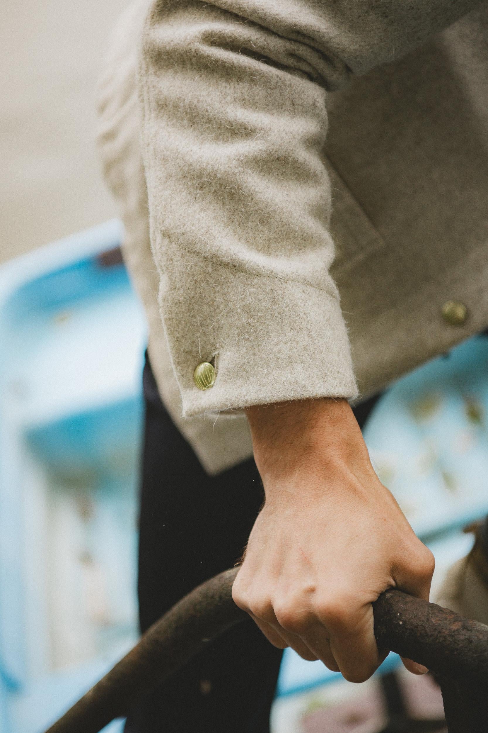 MANTEAU LAINE G.S Galet