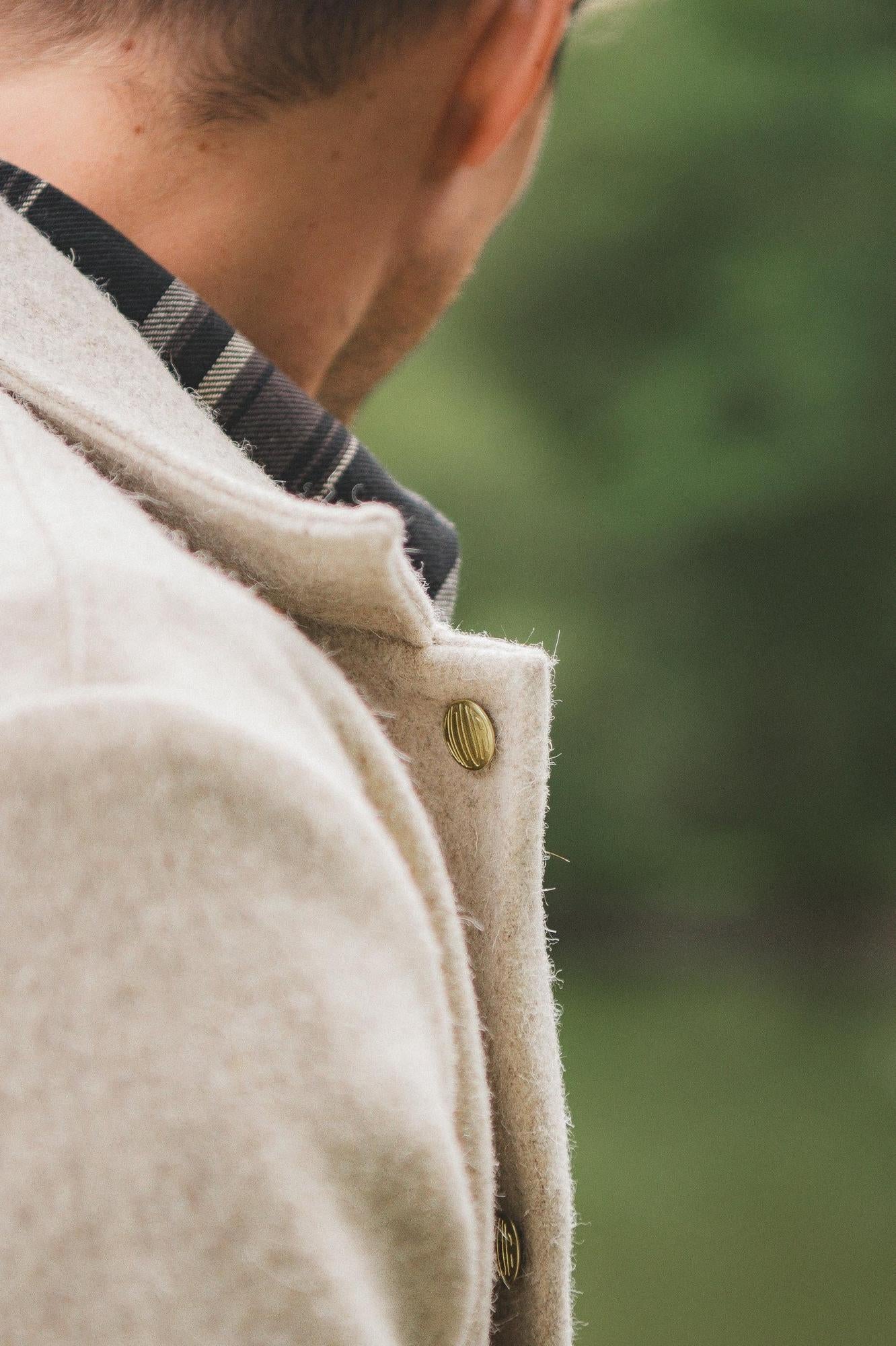 MANTEAU LAINE G.S Galet