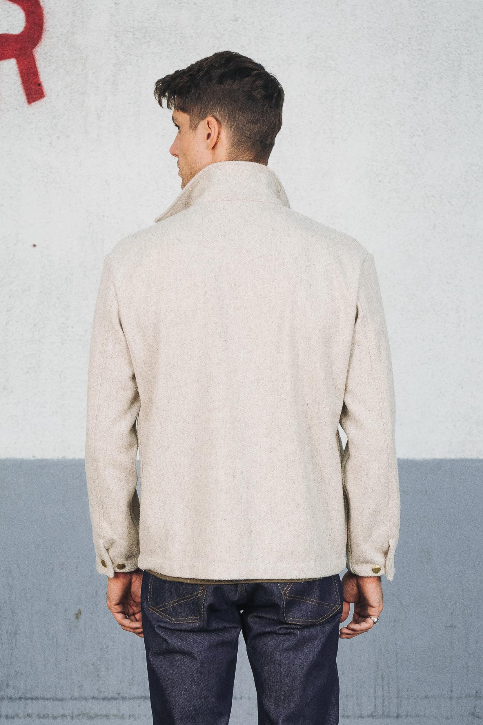 MANTEAU LAINE G.S Galet