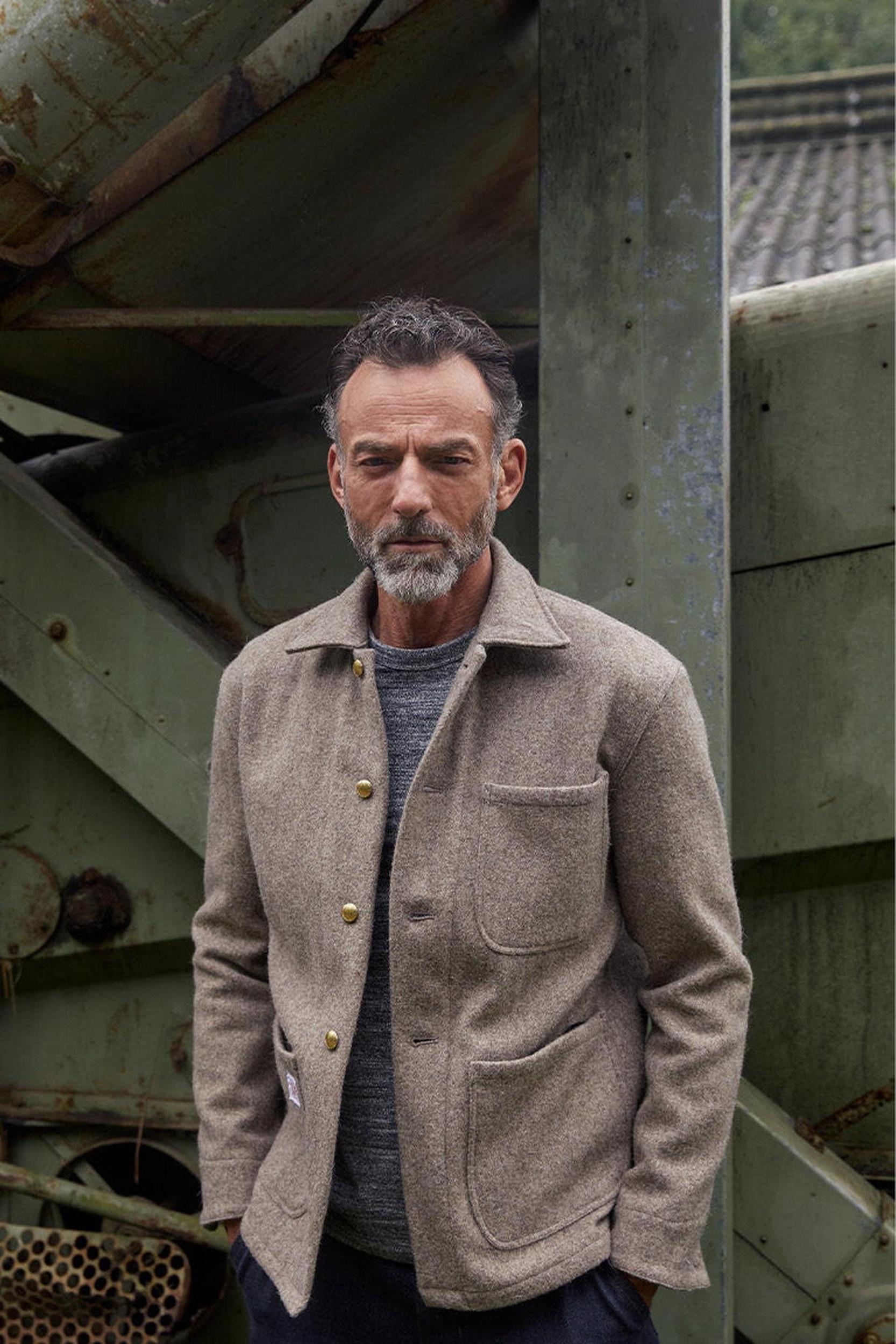 MANTEAU LAINE G.S Loutre