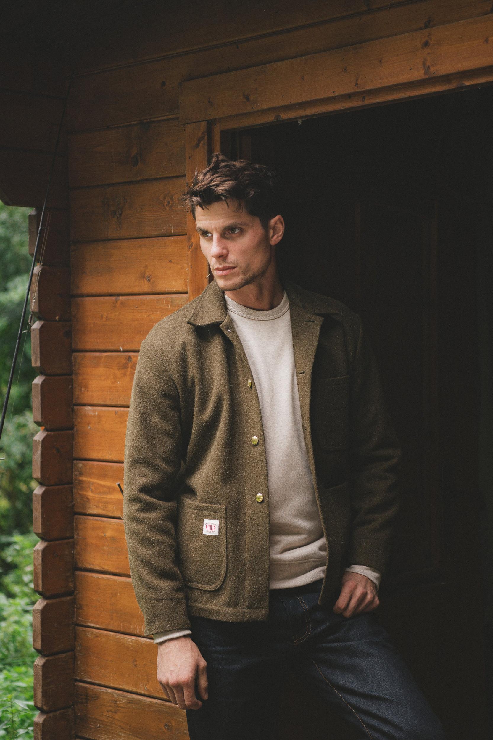 MANTEAU LAINE G.S Mousse