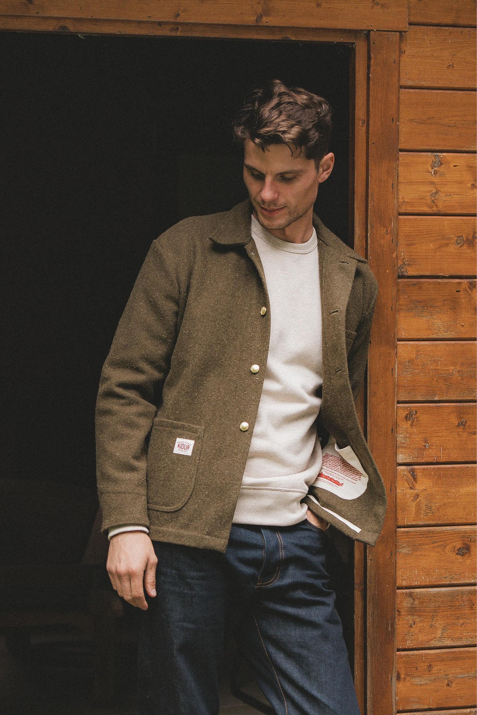 MANTEAU LAINE G.S Mousse