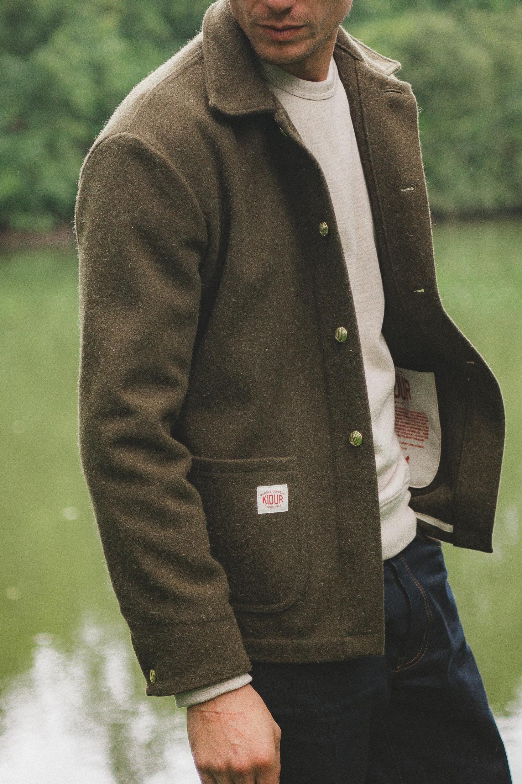 MANTEAU LAINE G.S Mousse