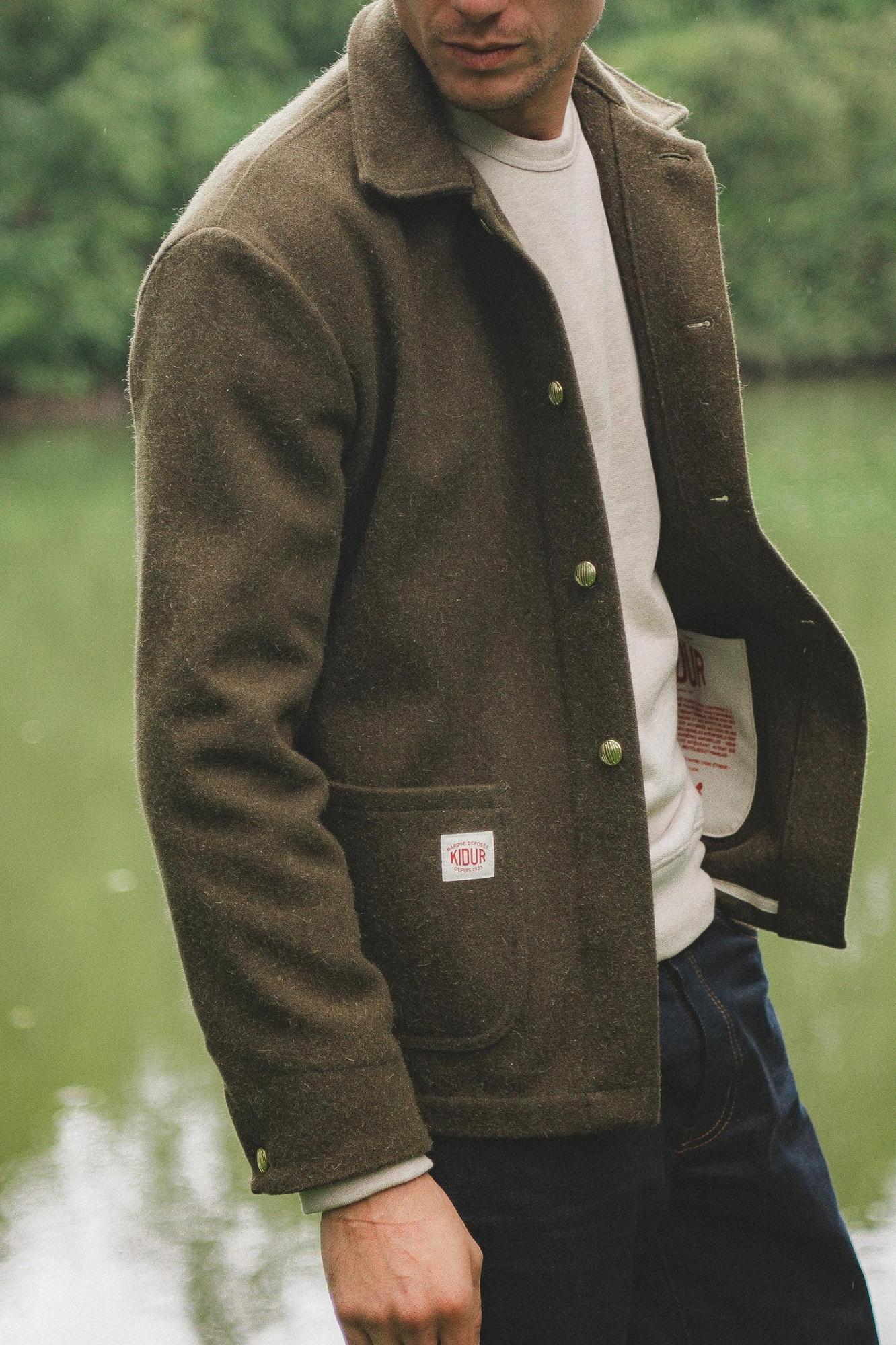 MANTEAU LAINE G.S Mousse