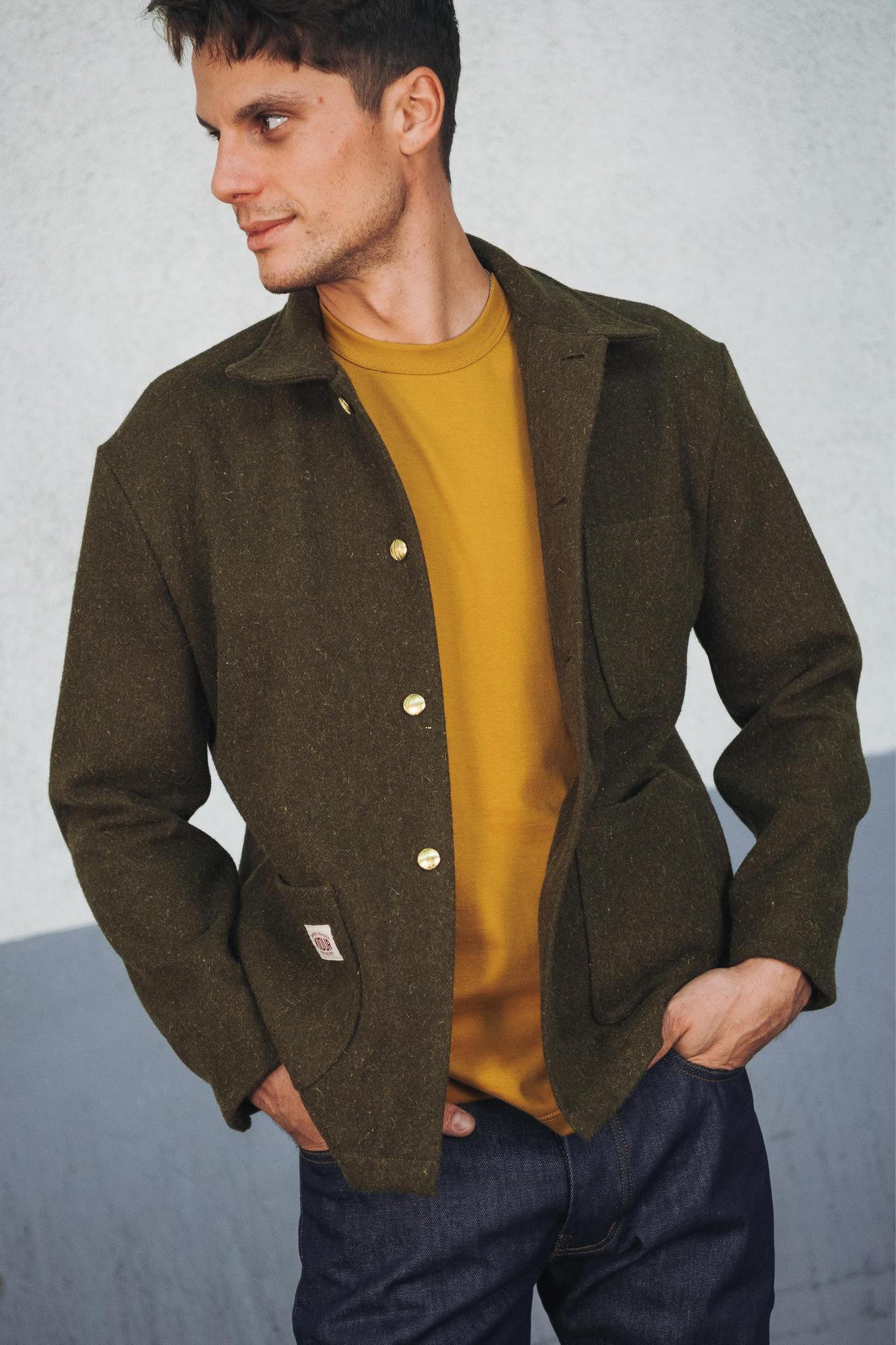 MANTEAU LAINE G.S Mousse