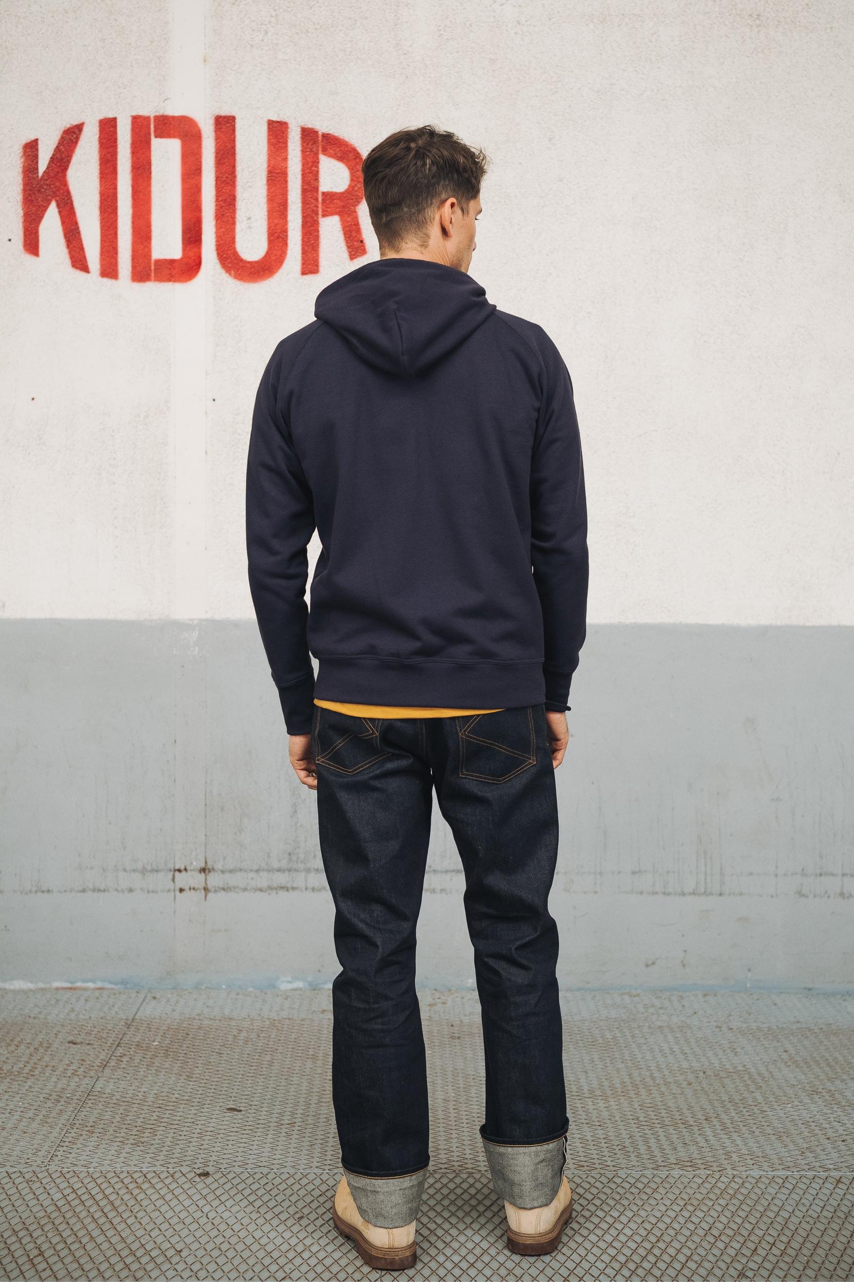 Sweat à capuche Marine