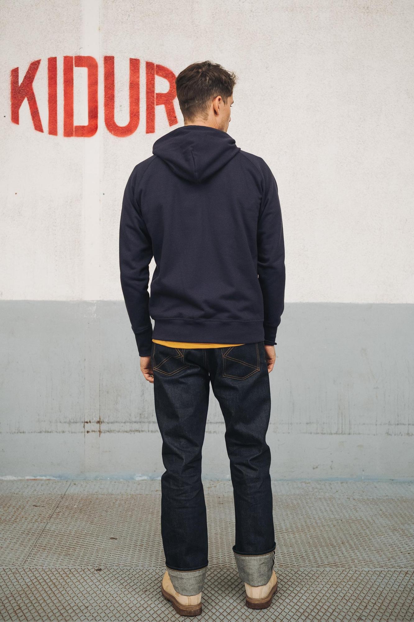 Sweat à capuche Marine