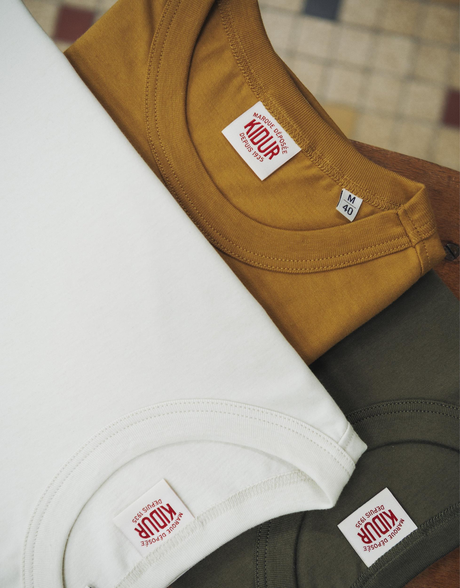 PACK DE 3 T-SHIRTS COTON BIO KIDUR