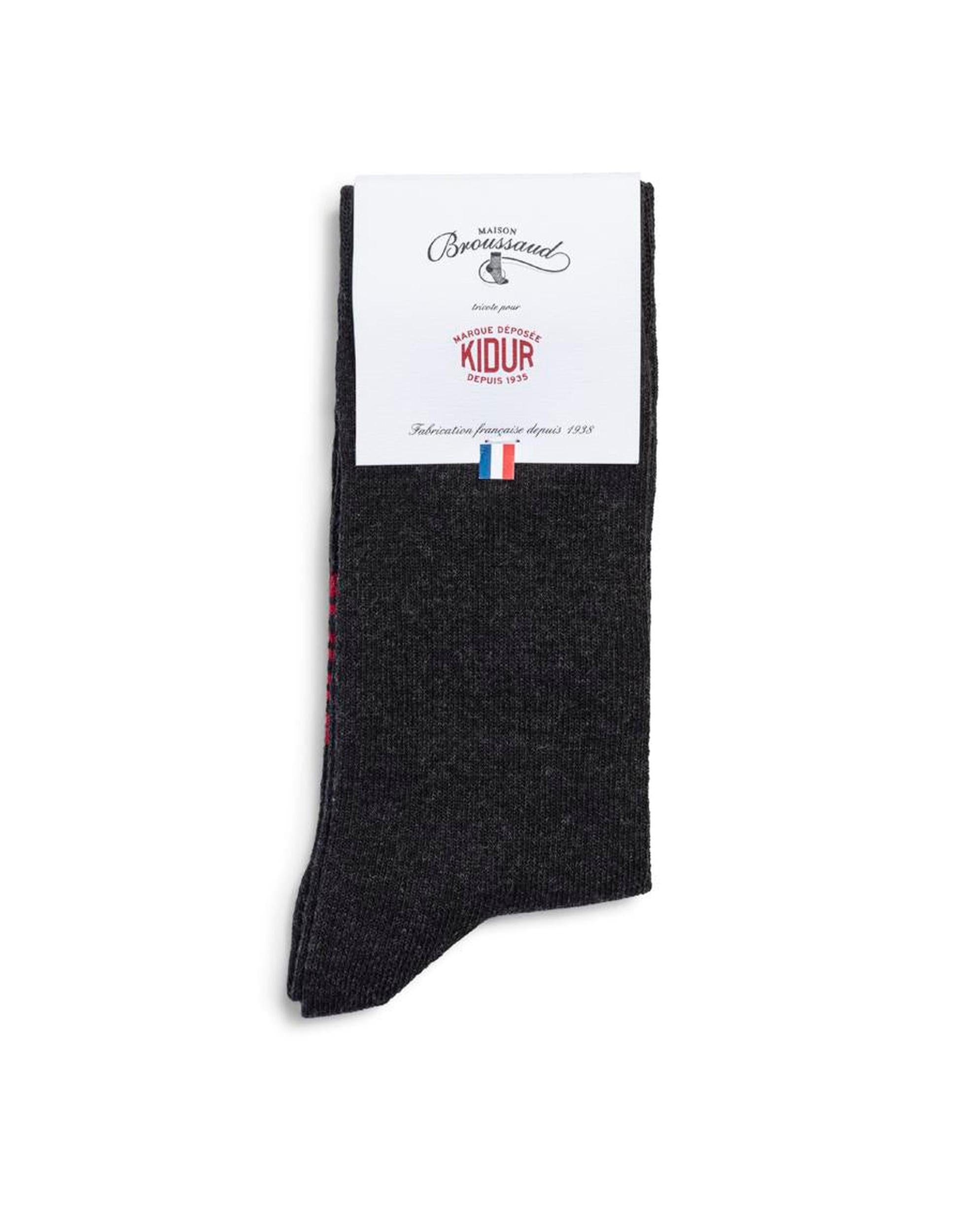 Chaussettes Charbon KIDUR x BROUSSAUD