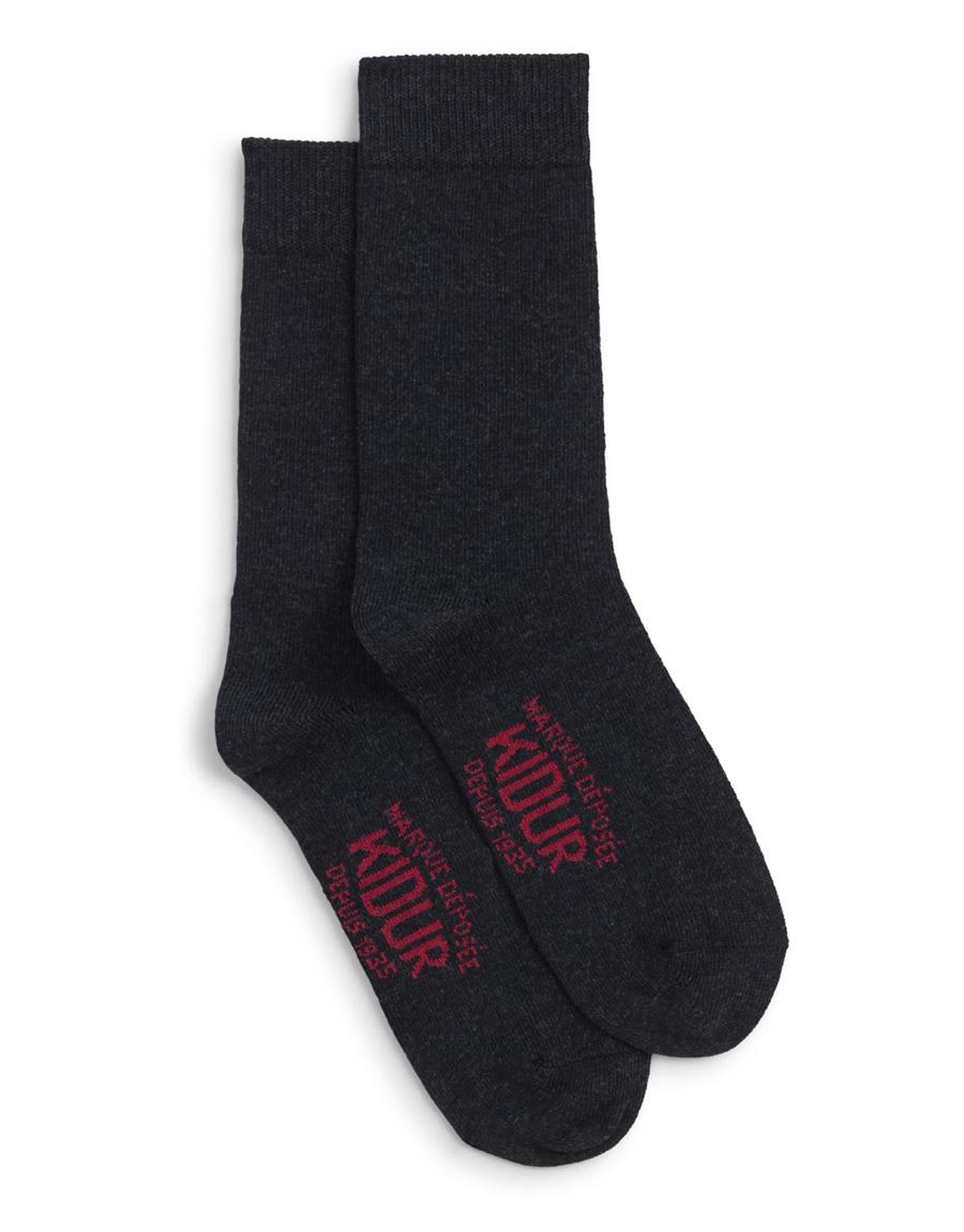 Chaussettes Charbon KIDUR x BROUSSAUD