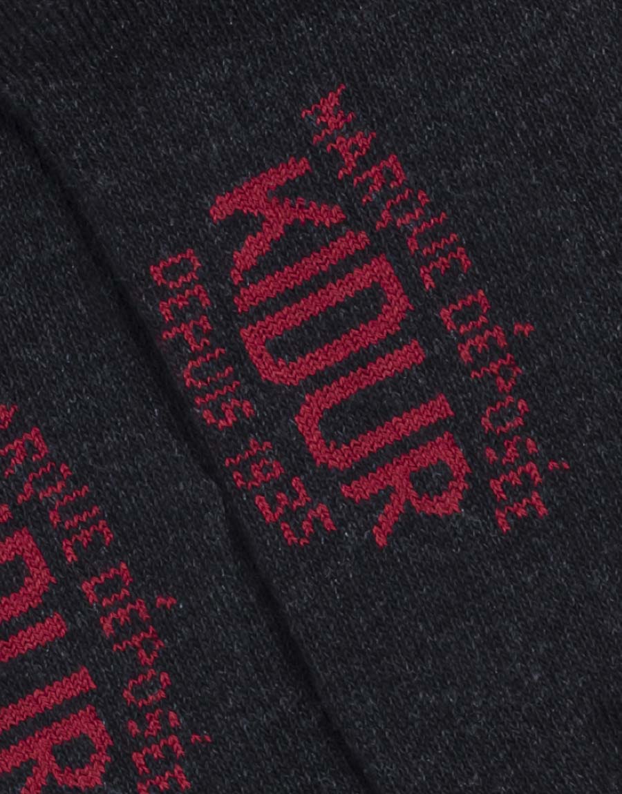 Chaussettes Charbon KIDUR x BROUSSAUD