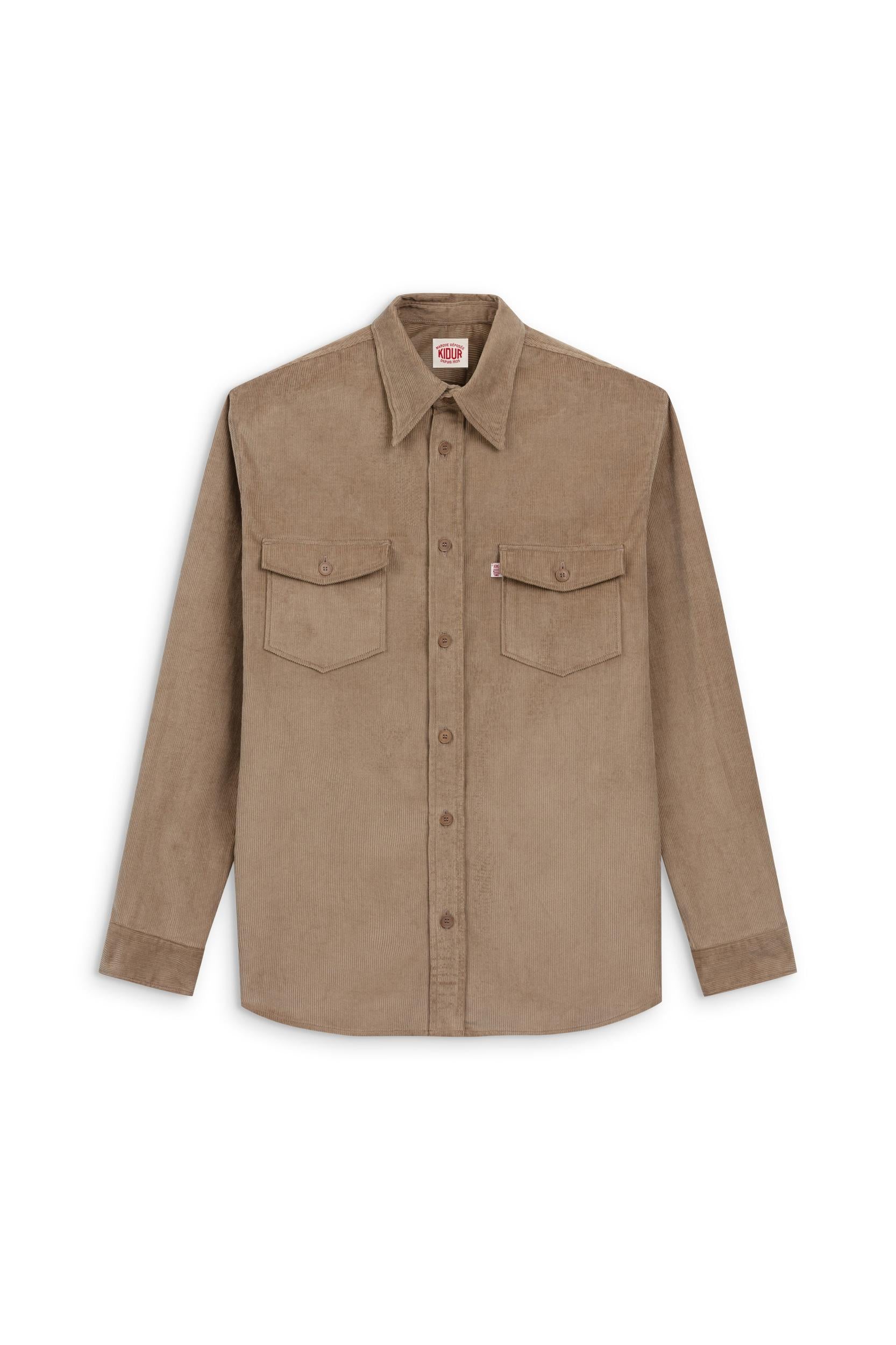 Surchemise velours Cêpe