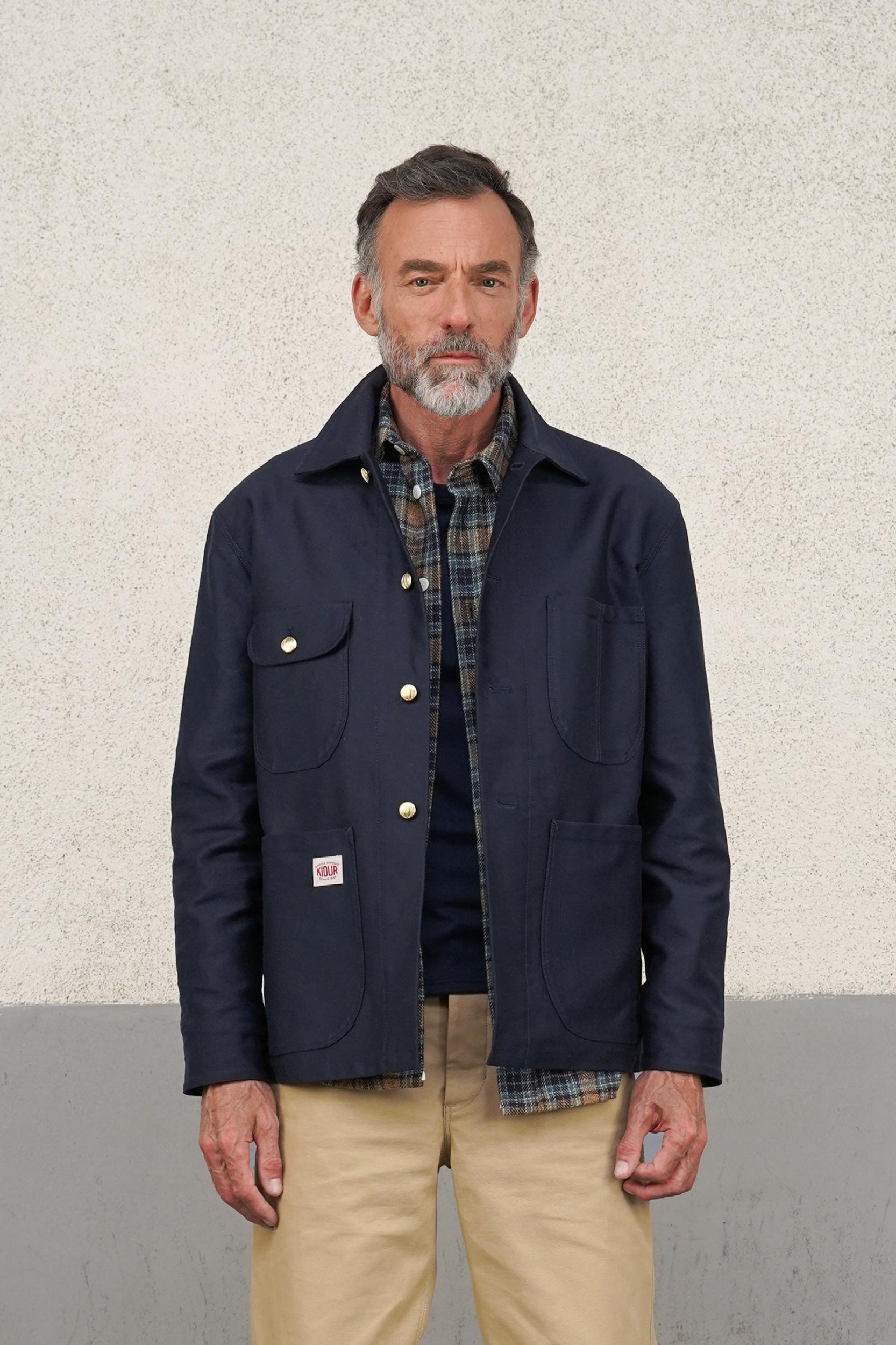 Veste de travail Train Marine