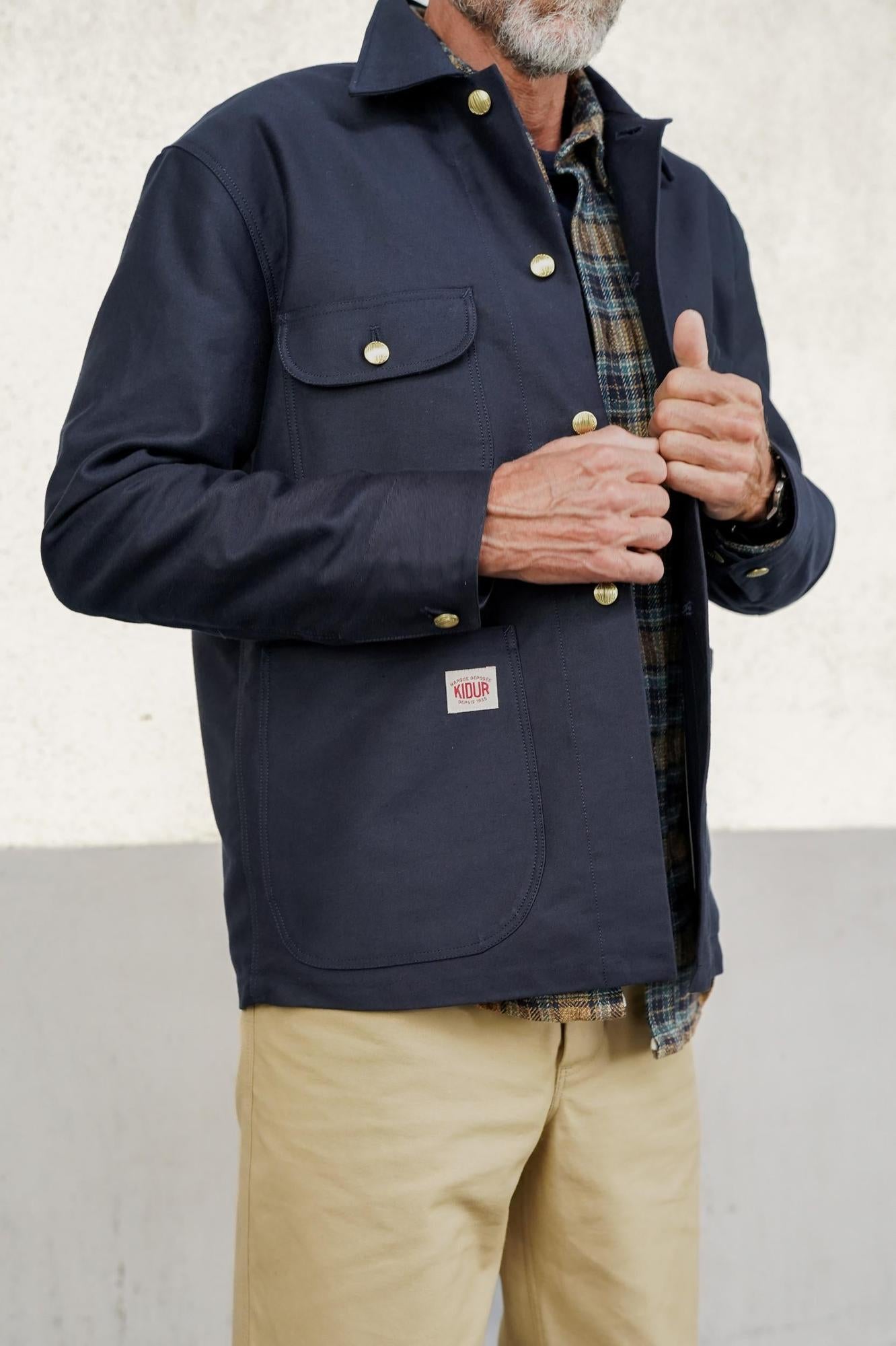 Veste de travail Train Marine