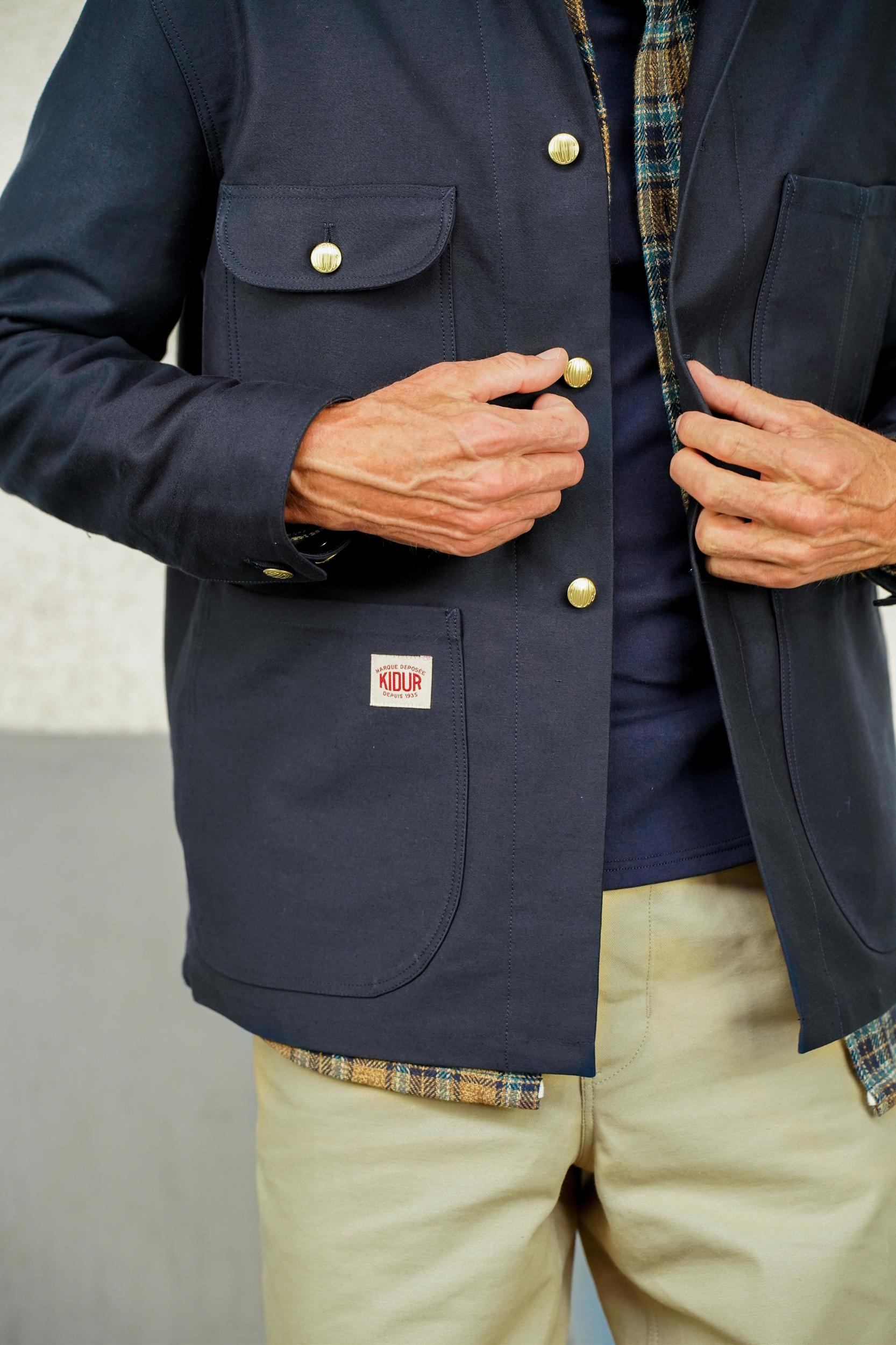 Veste de travail Train Marine