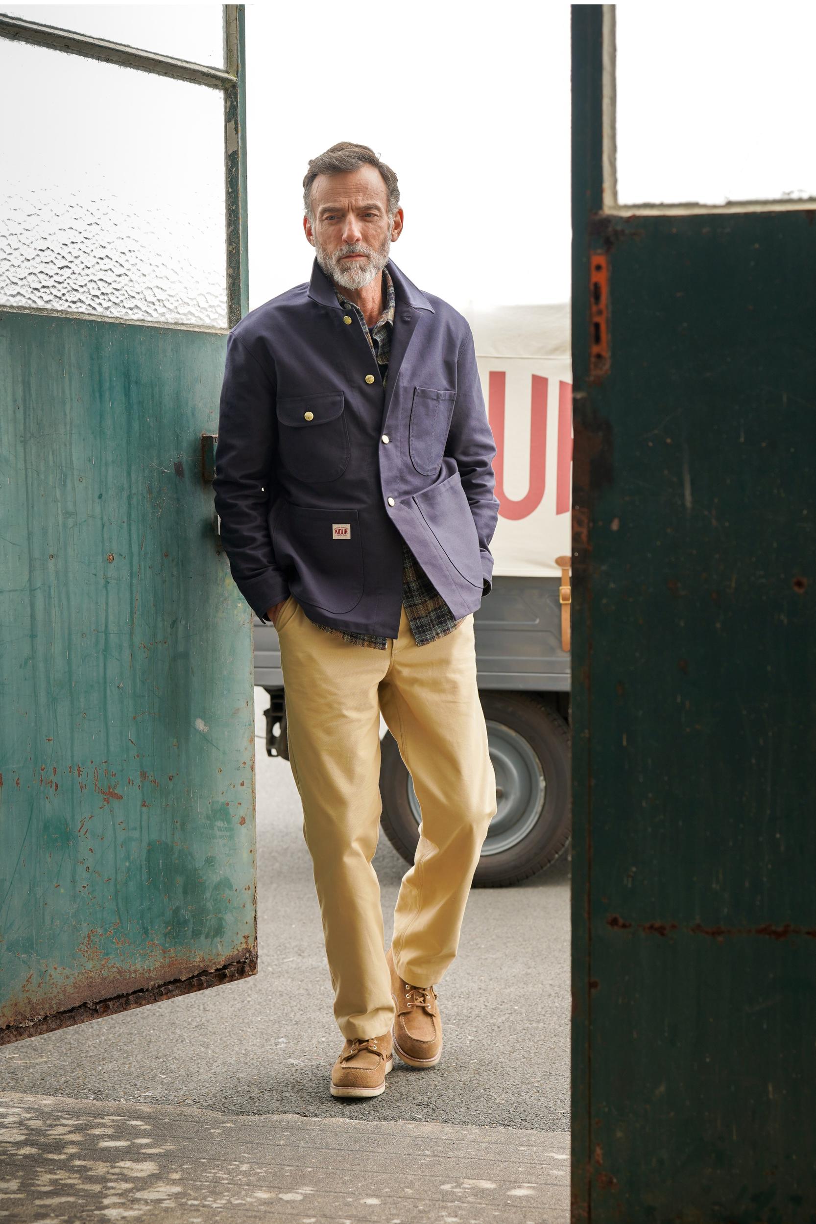 Veste de travail Train Marine