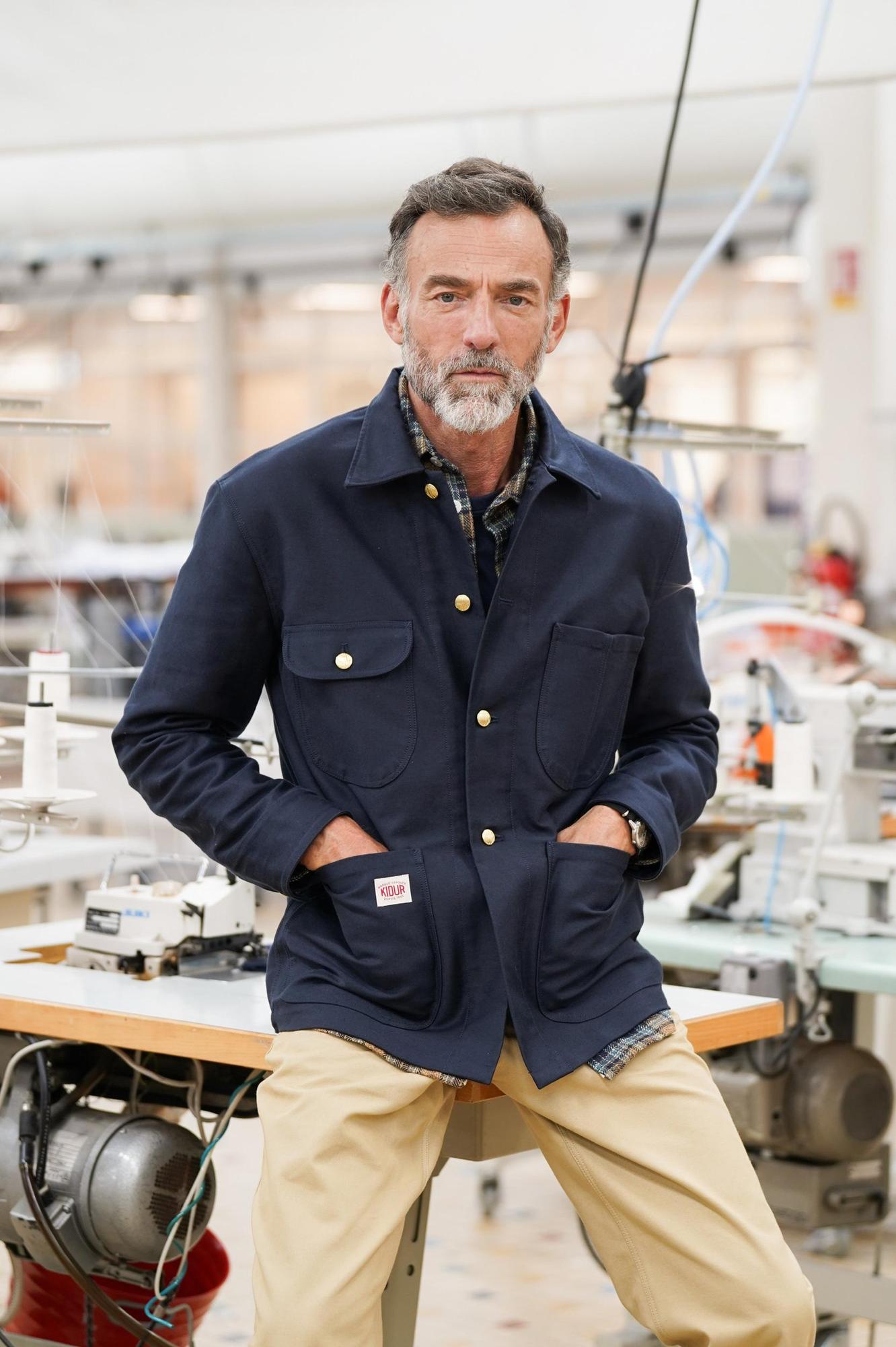 Veste de travail Train Marine