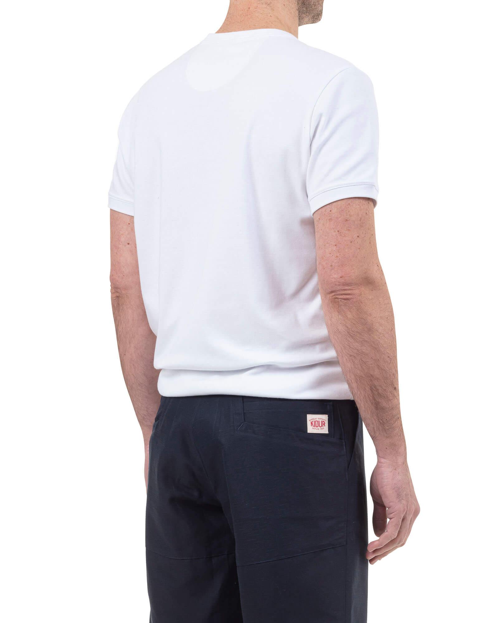 Albus Blanc Tshirt Kidur Made In France
