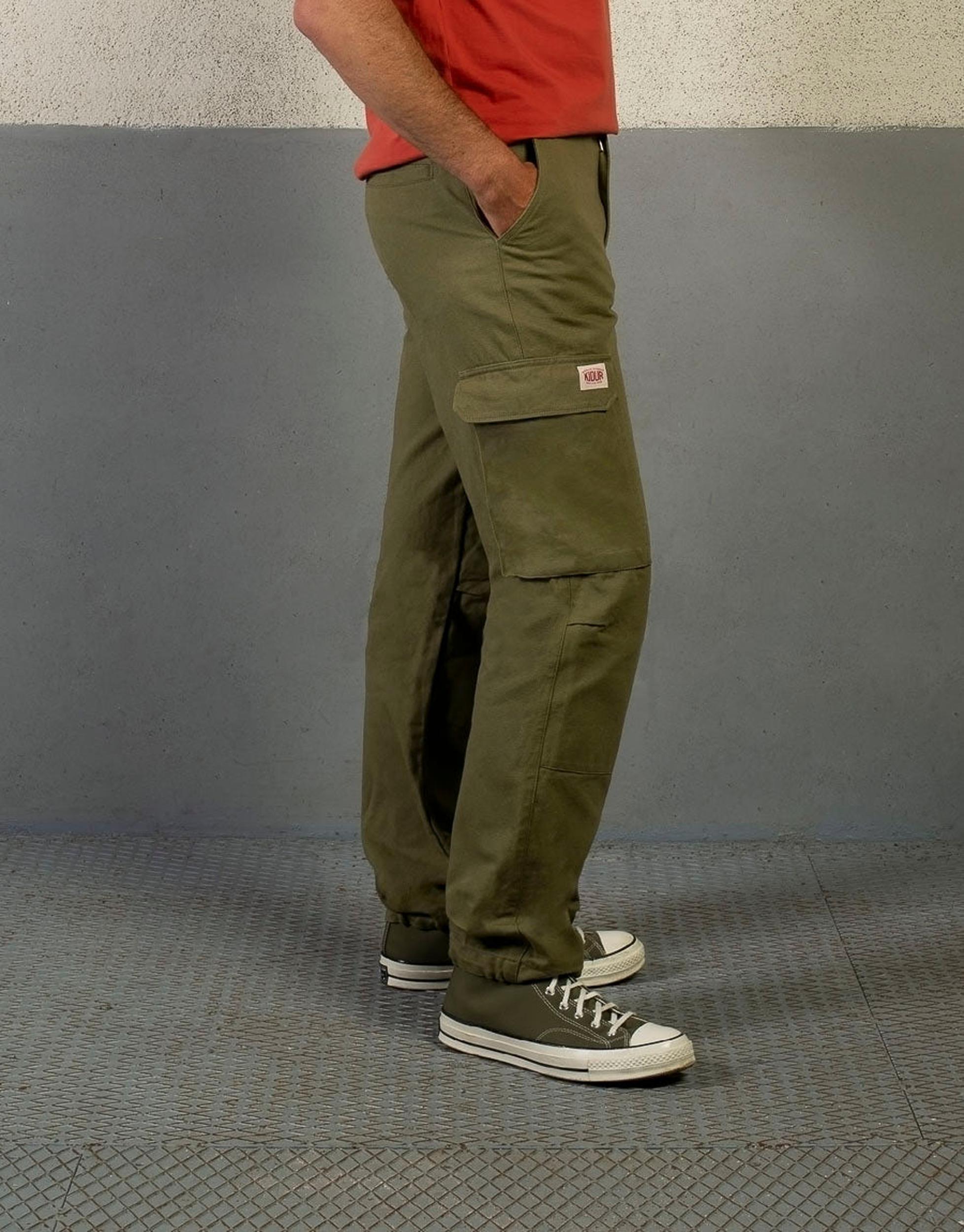 Pantalon Cargo Sauge