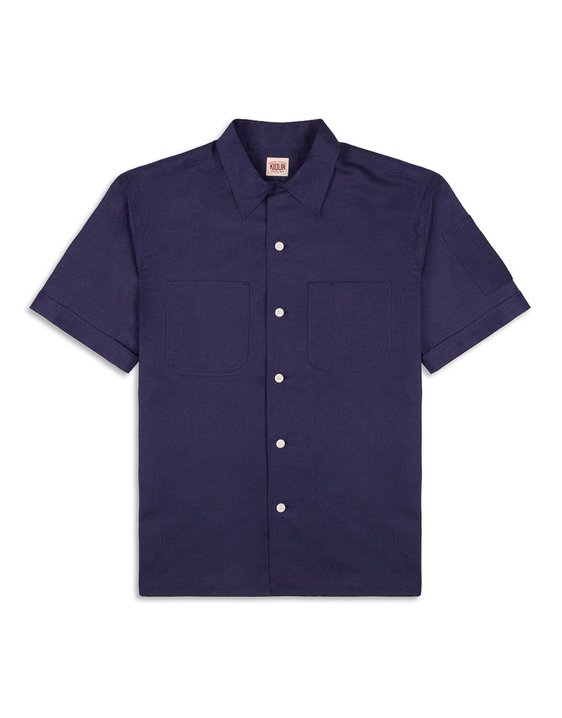 Chemise Caviste Bleu De Chine
