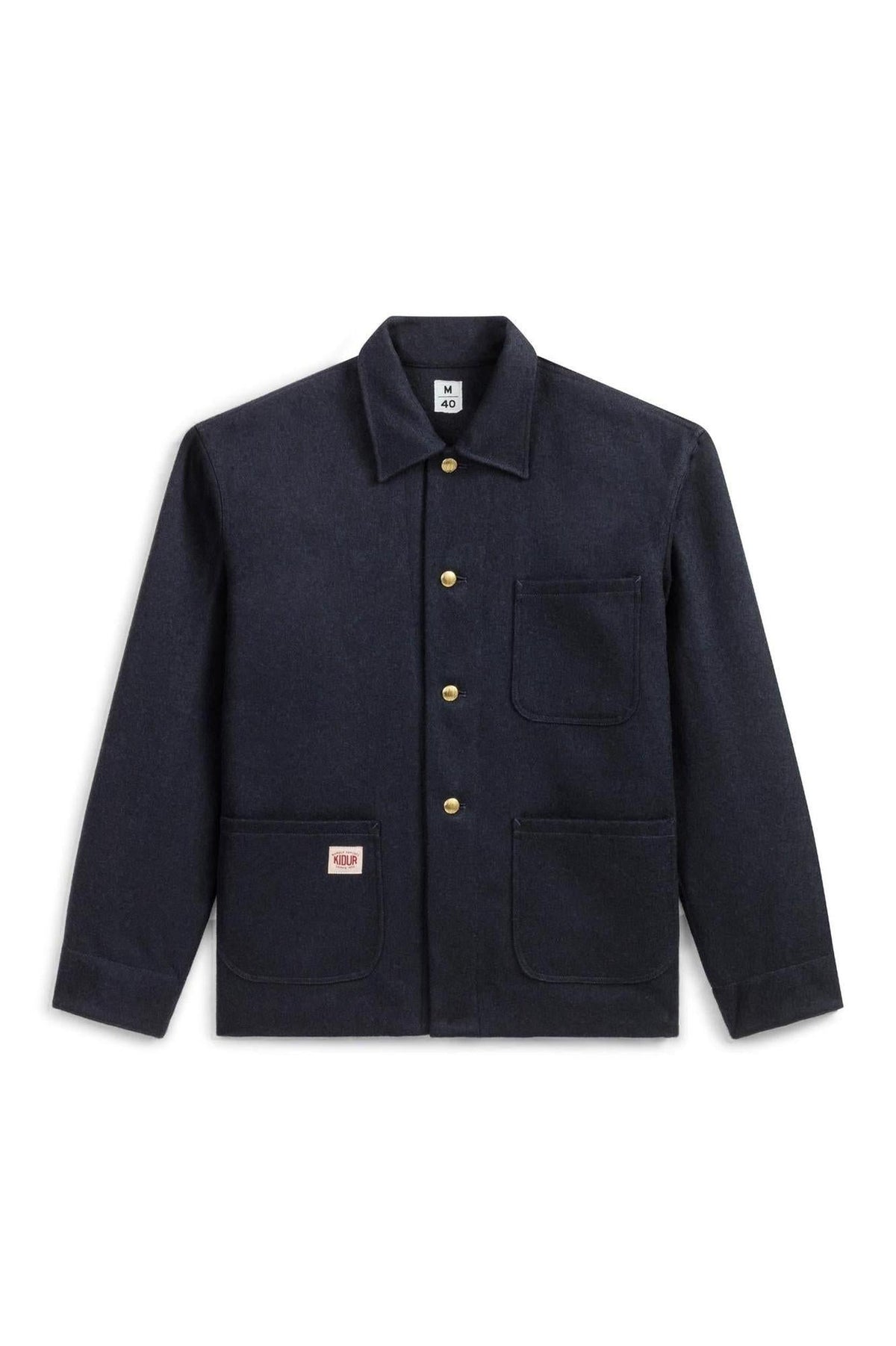 Manteau Vintage Leeds United Macron Bleu Marine - Taille M (occasion)