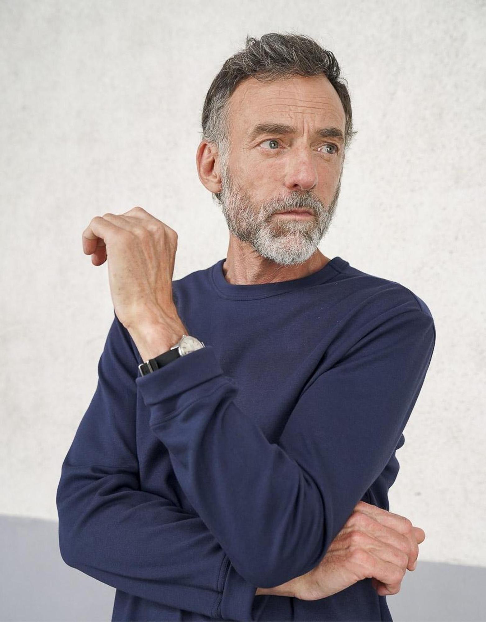 SWEAT LÉGER HECTOR MARINE