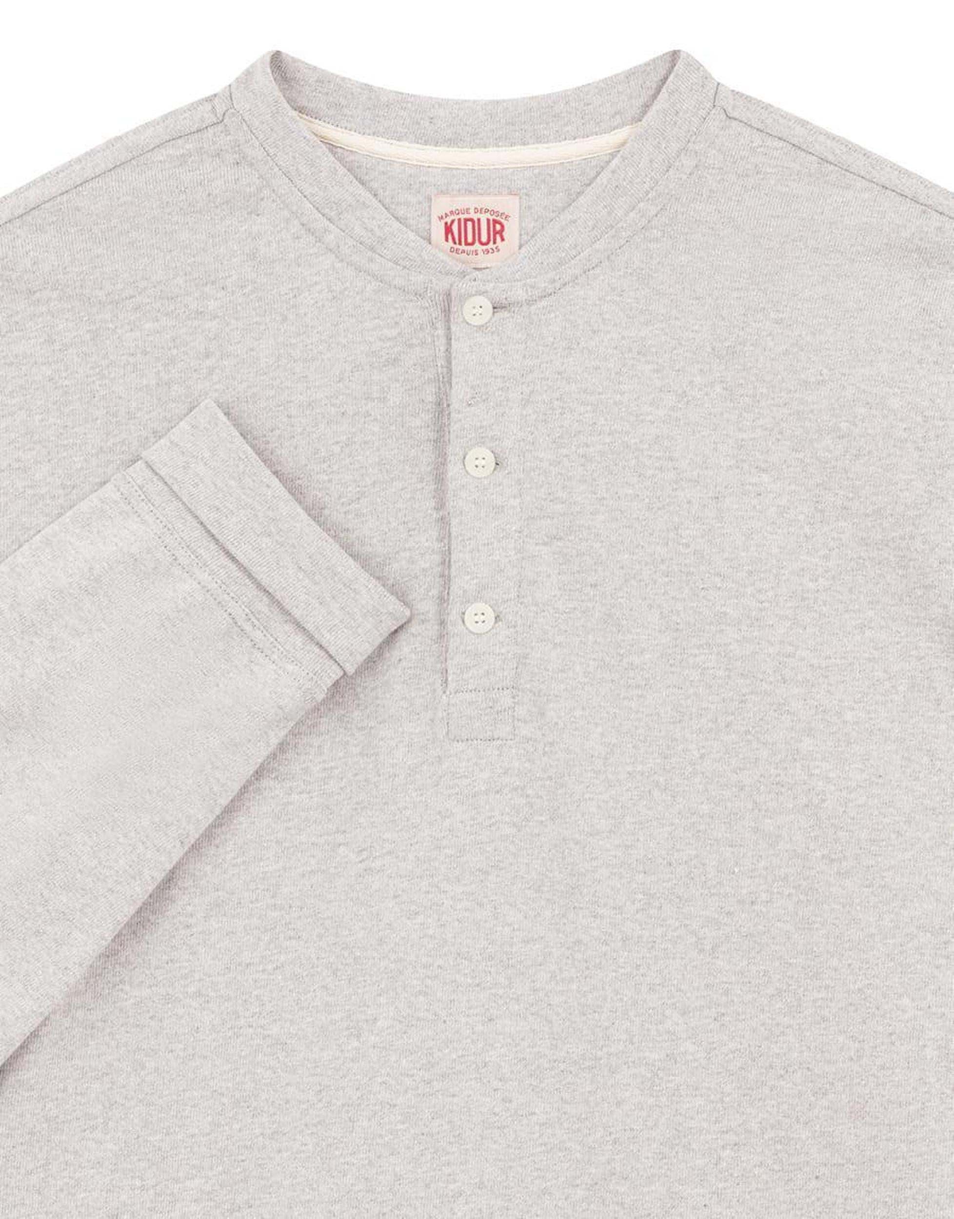 Henley Gris Acier