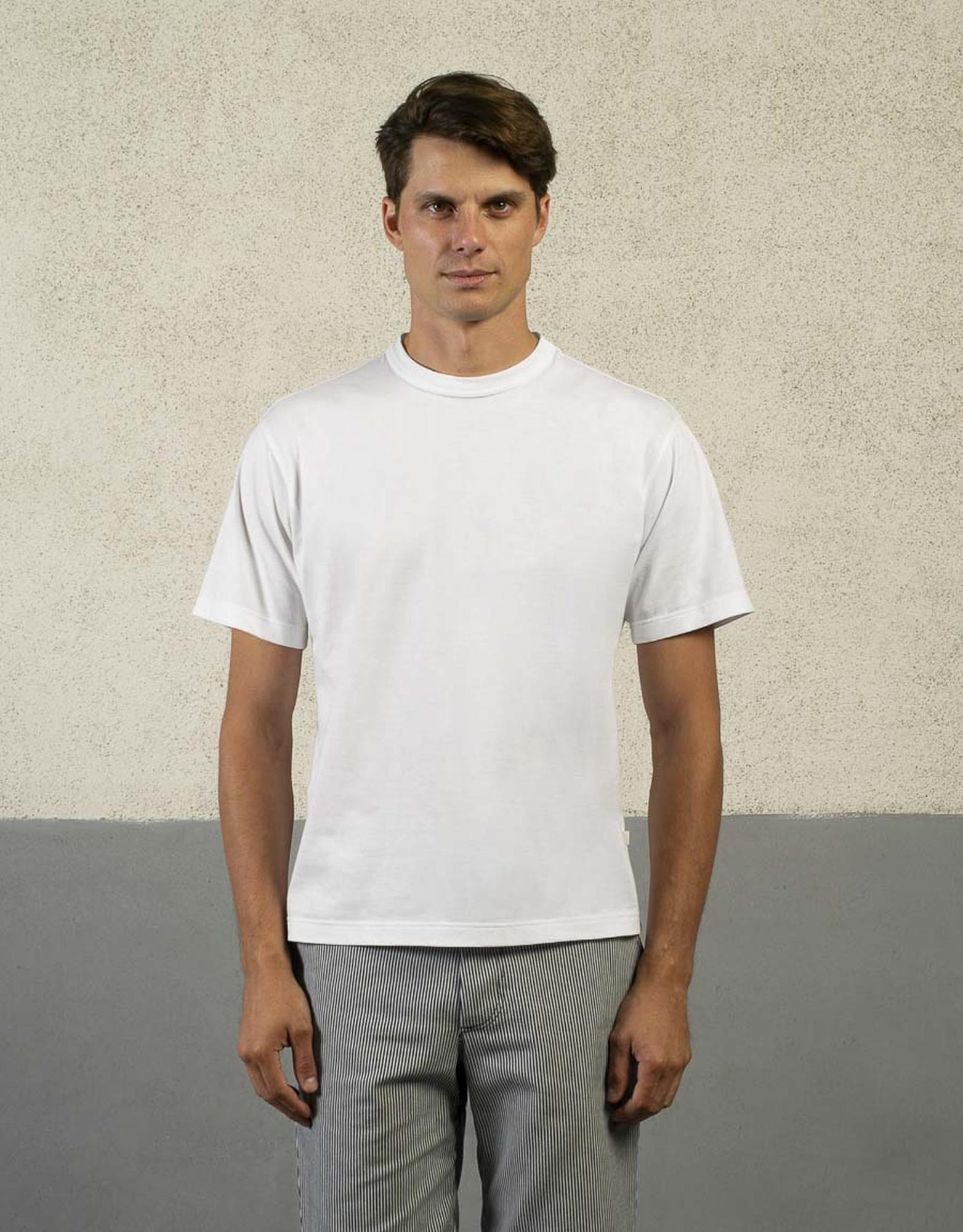 T-SHIRT COTON LOUIS BLANC