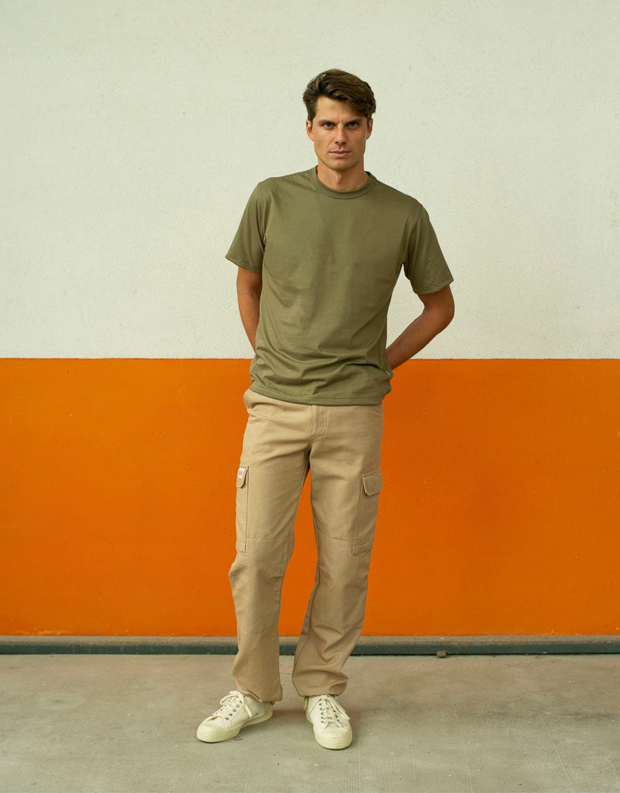 Pantalon Cargo Seigle