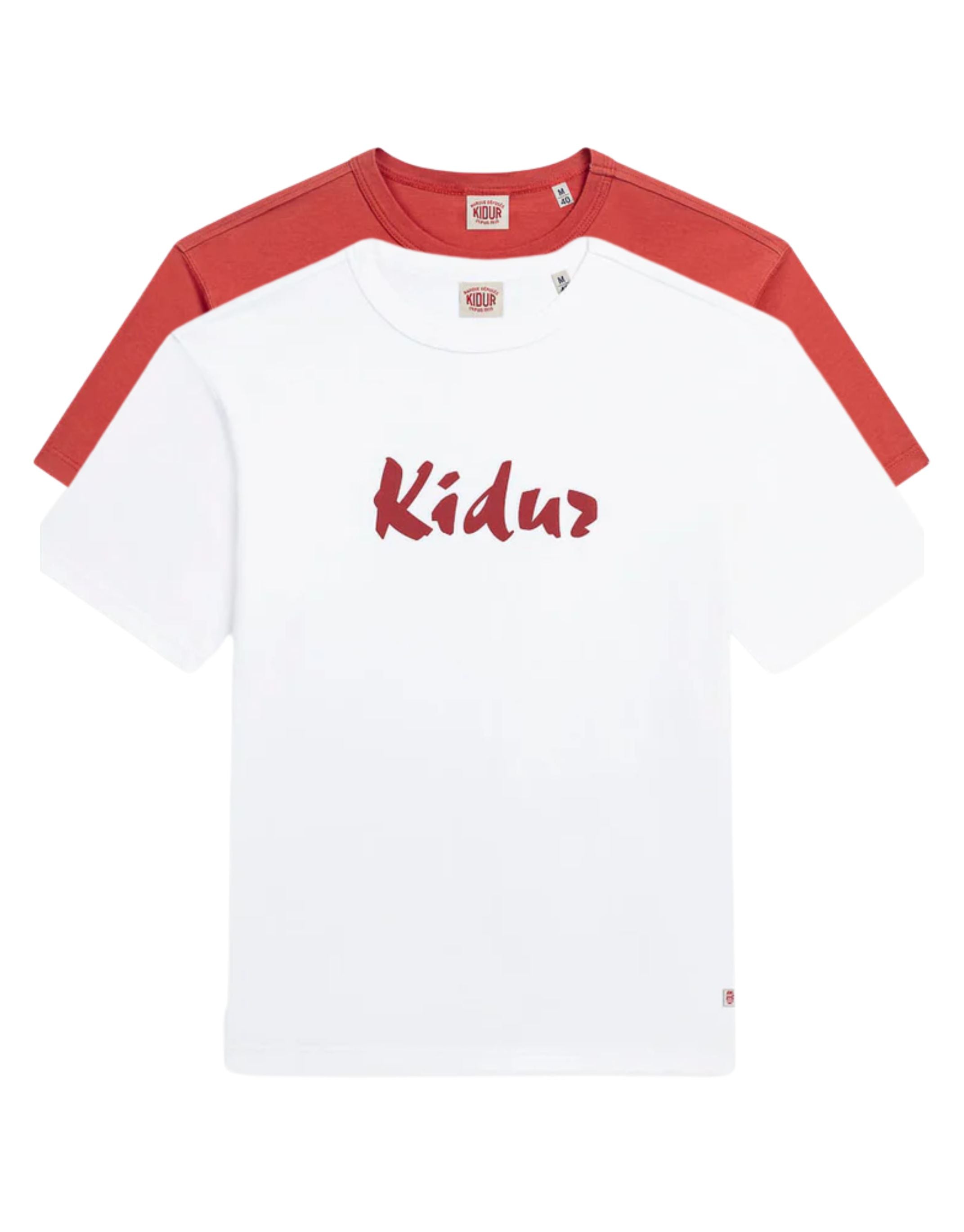 PACK DE 2 T-SHIRTS COTON BIO KIDUR LOUIS GRANDE EDITION 1957