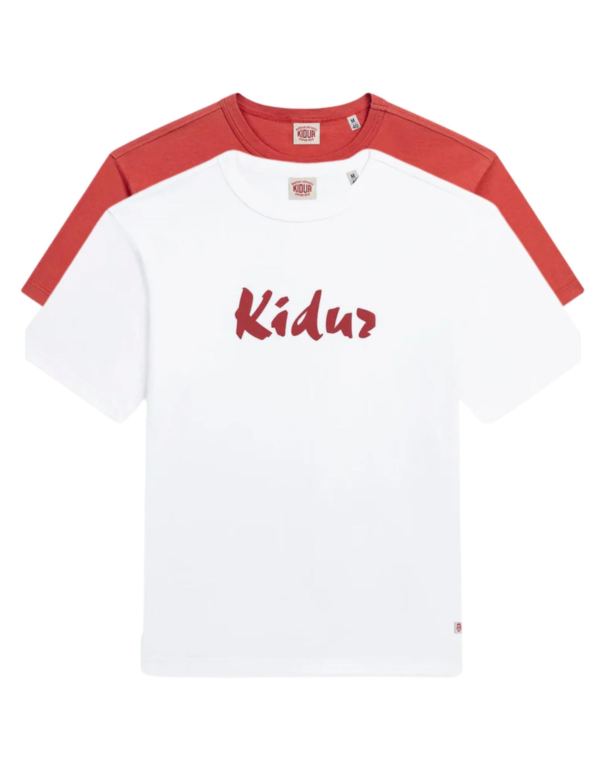 PACK DE 2 T-SHIRTS COTON BIO KIDUR LOUIS GRANDE EDITION 1957