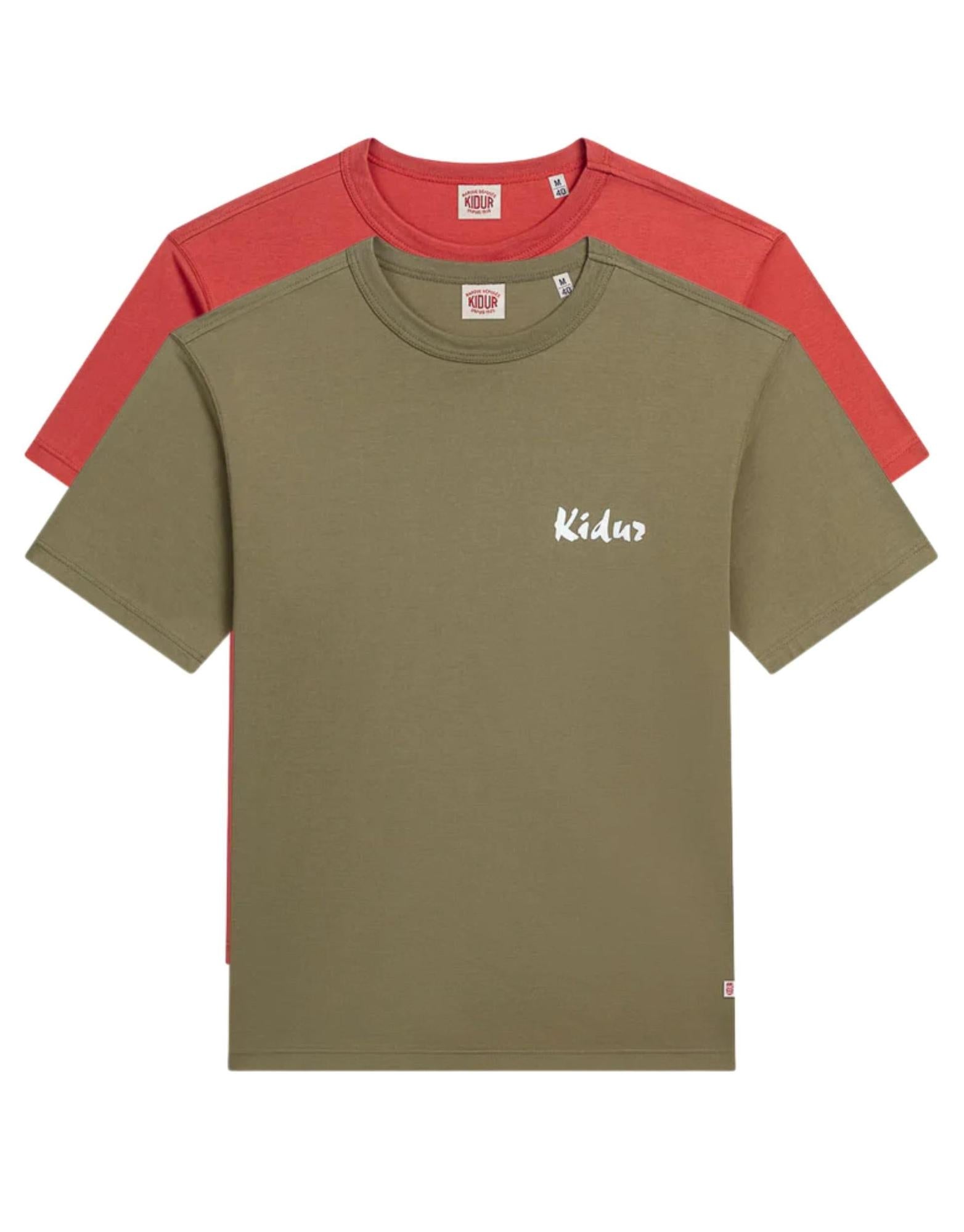 PACK DE 2 T-SHIRTS COTON BIO KIDUR LOUIS PETITE EDITION 1957