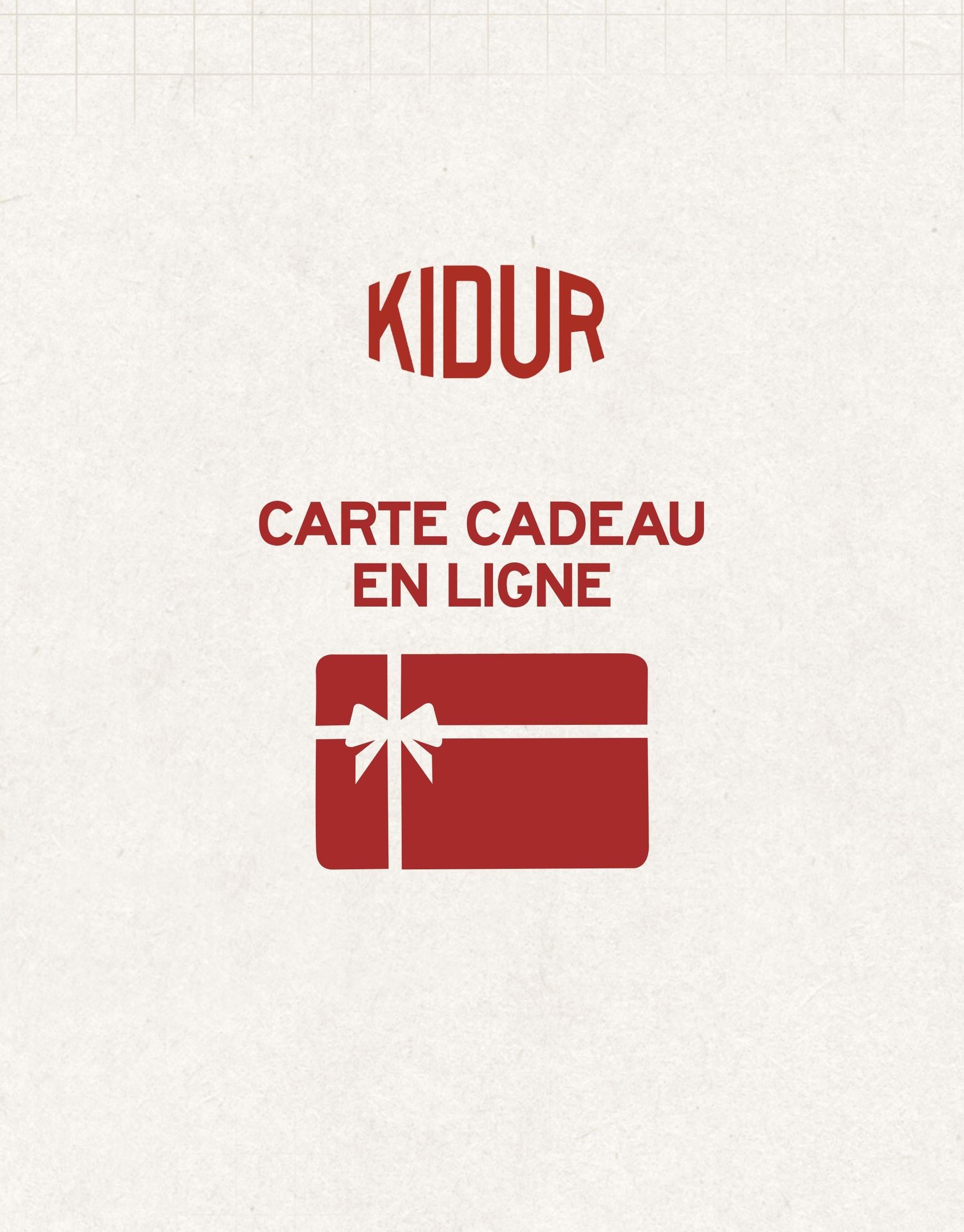 CARTE CADEAU NUMÉRIQUE