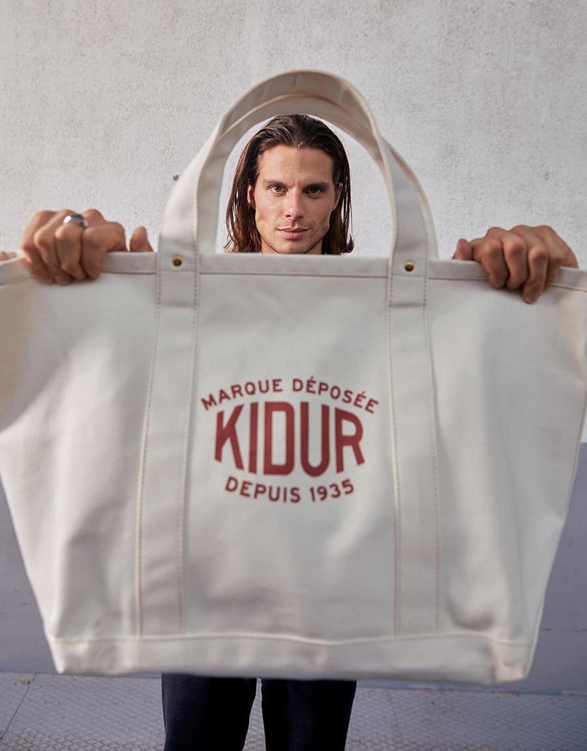 Sac en toile RAW MILK PRINT ROUGE