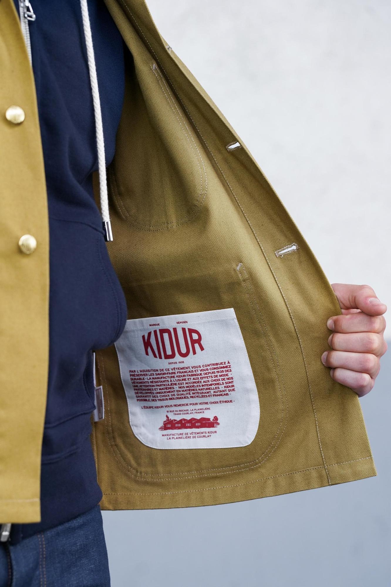 Veste de travail Train Olive