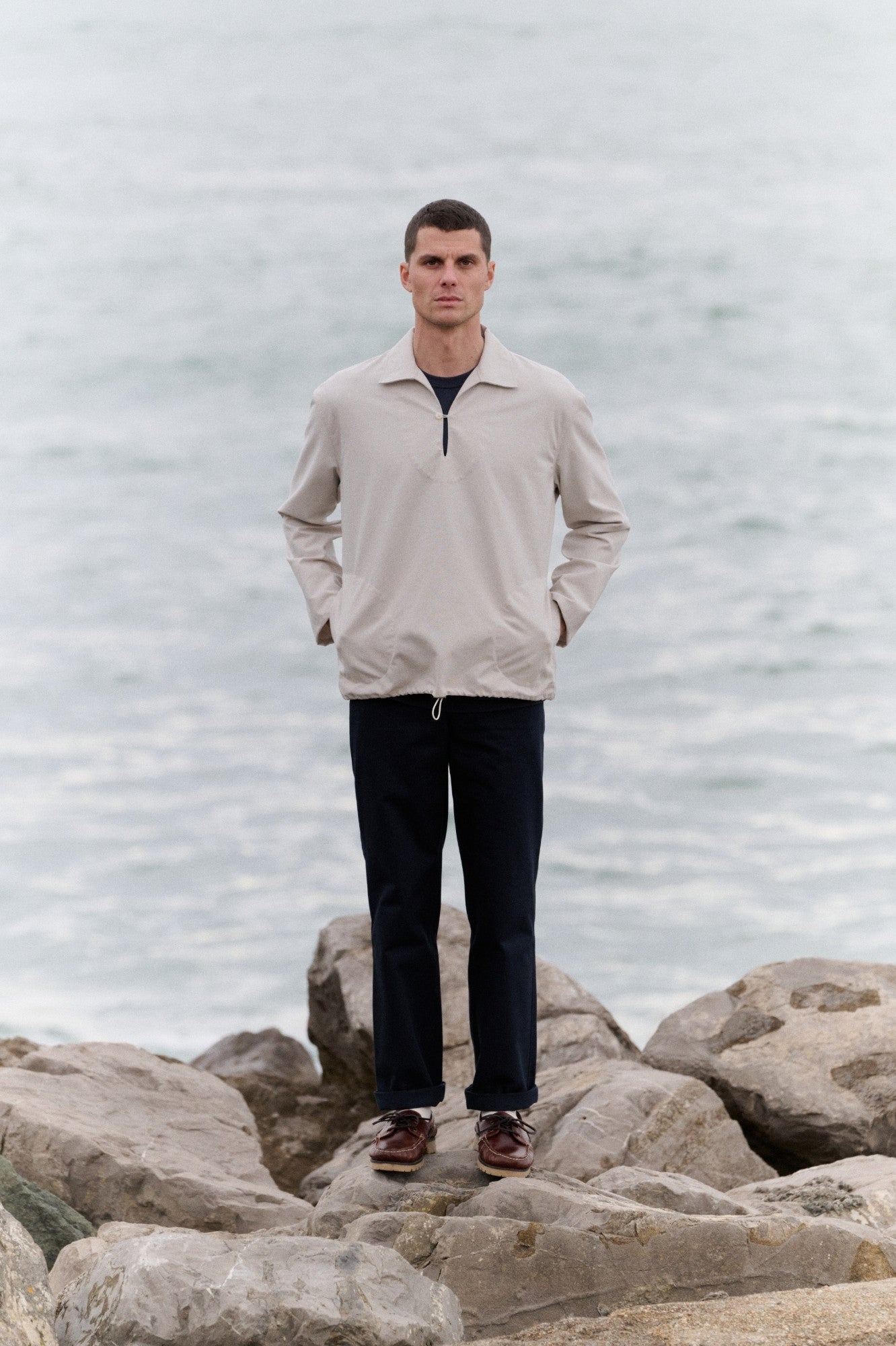 Vareuse Cordage Calcaire