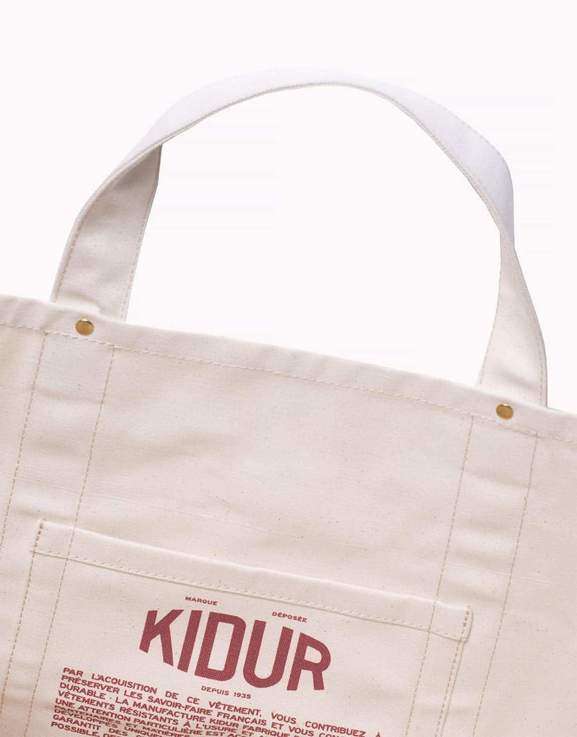 Sac en toile RAW MILK PRINT ROUGE